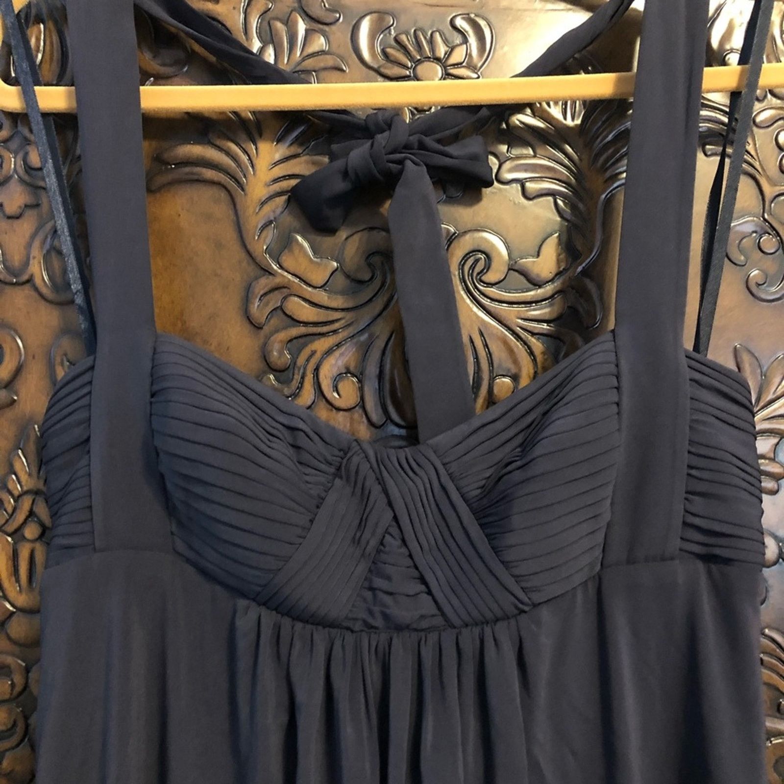 Bcbgmaxazria BCBG black pleated bust bubble style dress M Size M / US 6-8 / IT 42-44 - 3 Thumbnail
