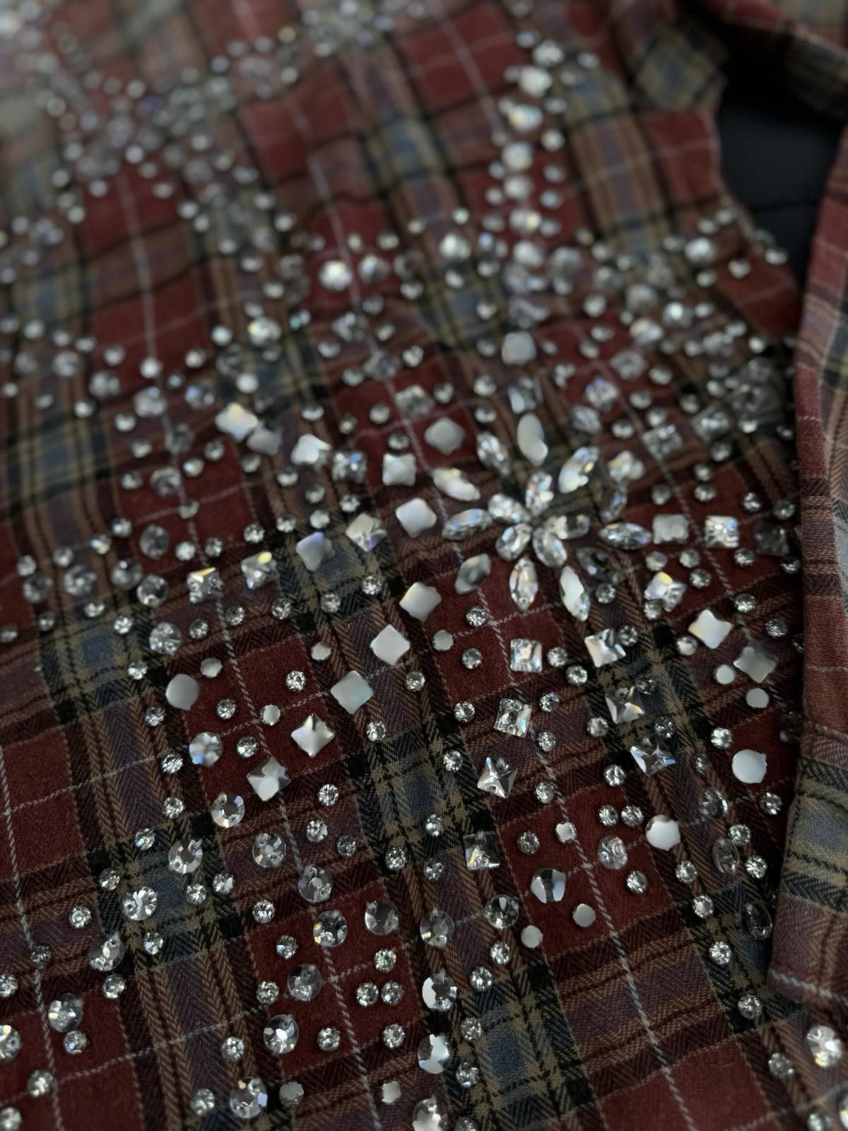 Vale Vale Forever Valley Full Crystal Stone Flannel Size (XL) Size US XL / EU 56 / 4 - 4 Thumbnail