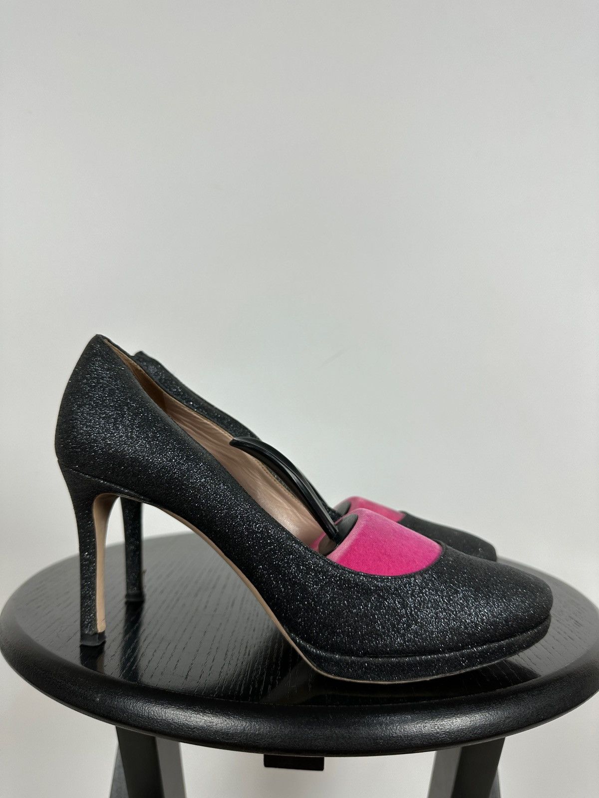 Miu Miu Miu Miu Glitter Heel Size US 6.5 / IT 36.5 - 1 Thumbnail