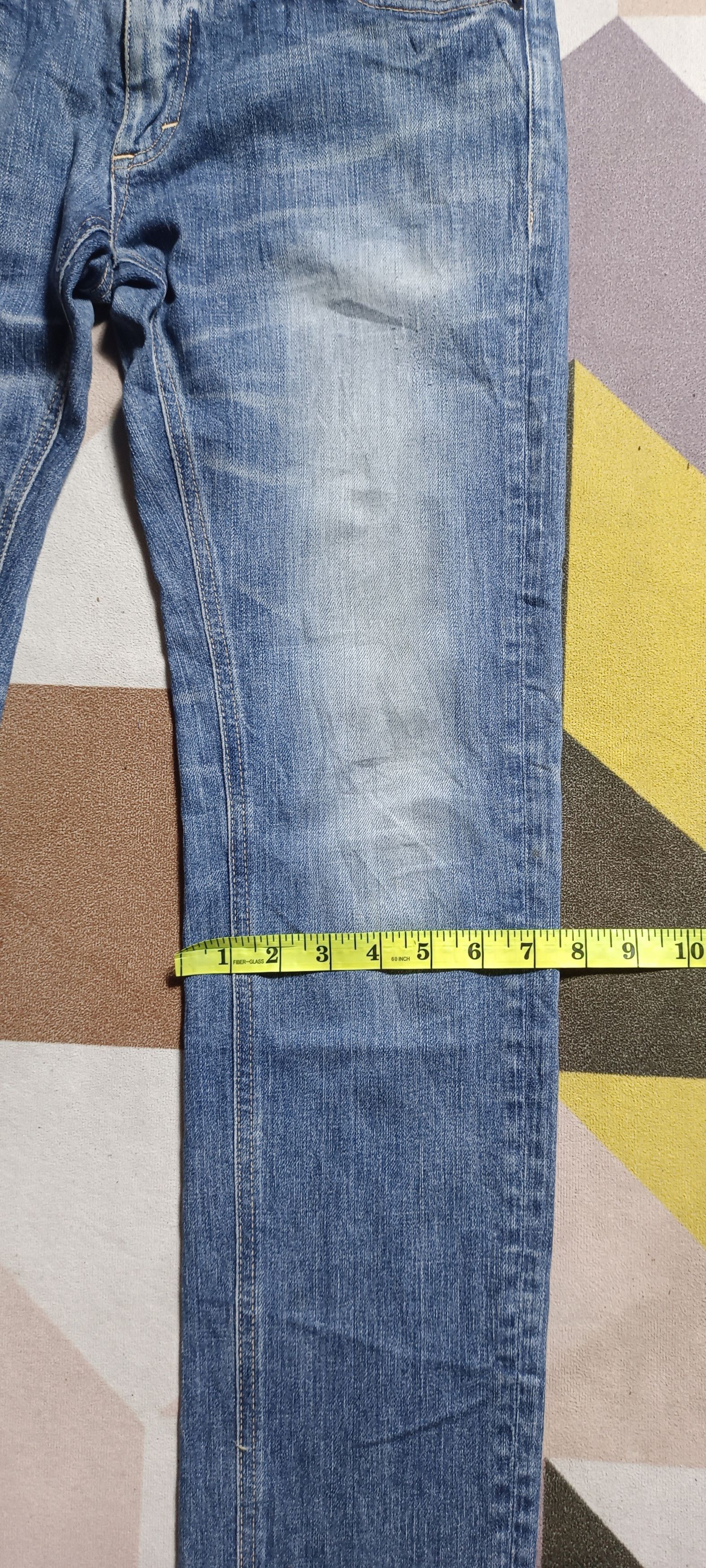 Le Grande Bleu (L.G.B.) Quadro Medio Japan Denim Jeans Size US 32 / EU 48 - 15 Thumbnail