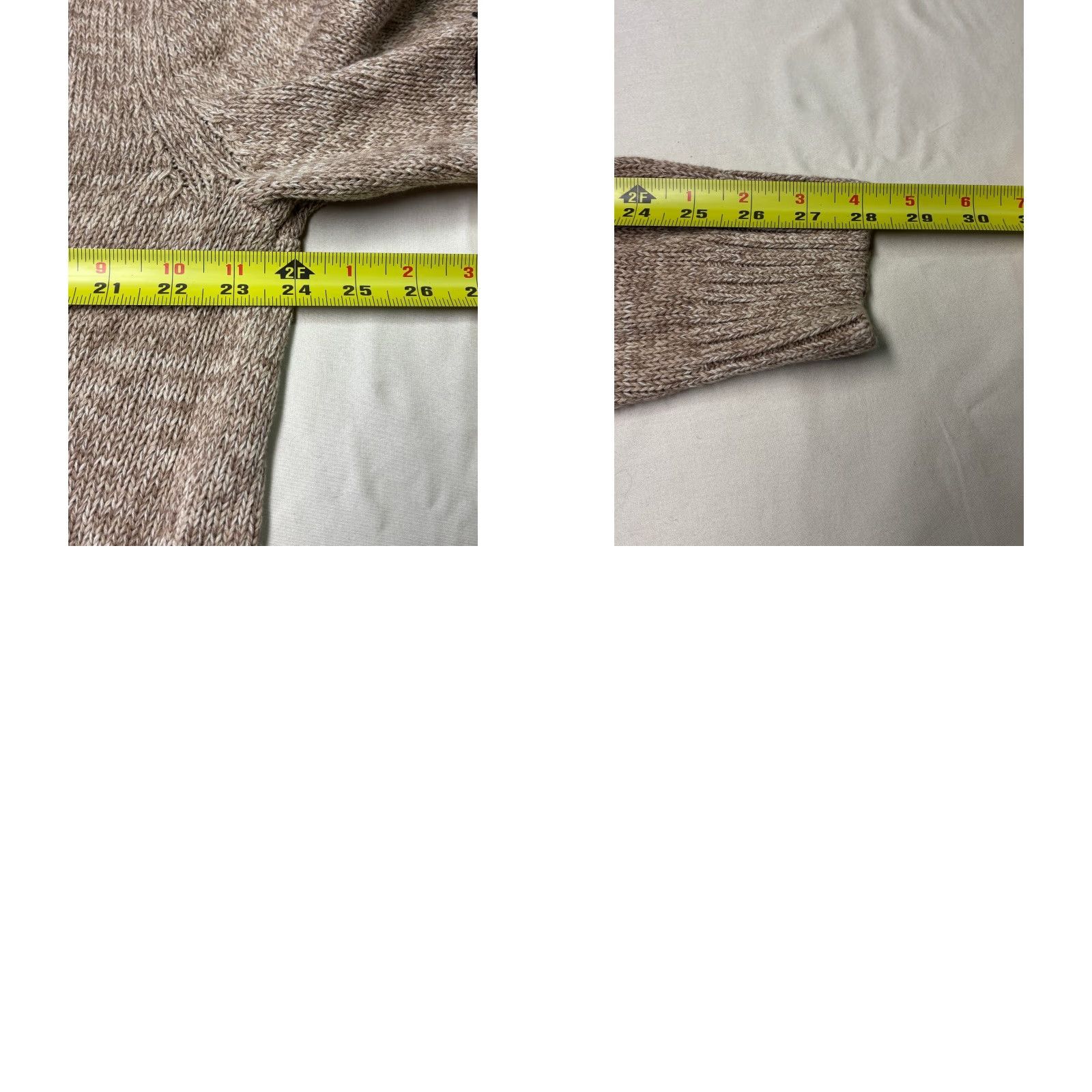 Chaps VINTAGE Chaps Mens Kent Cog Twst Sweater XXL Beige Brown Elbow Patches Mock Neck Size US XXL / EU 58 / 5 - 8 Thumbnail