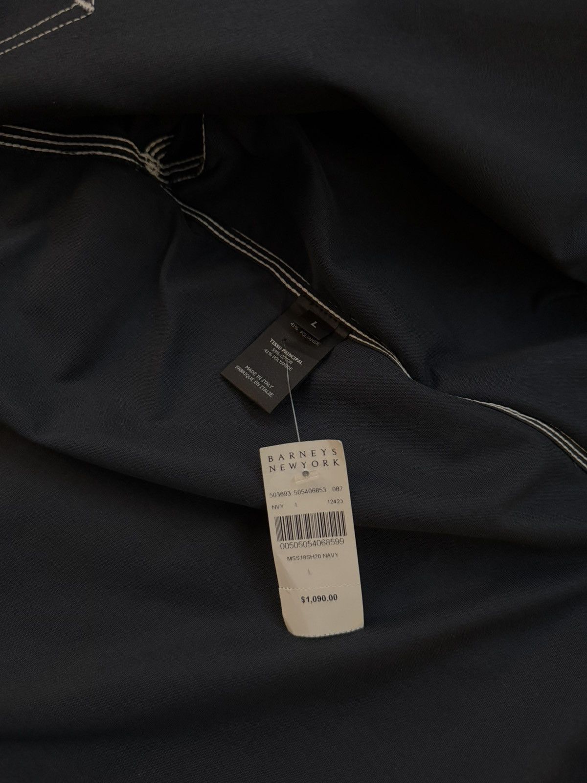 Vetements Vetements Navy Workwear Shirt（Rare） Size US L / EU 52-54 / 3 - 5 Thumbnail