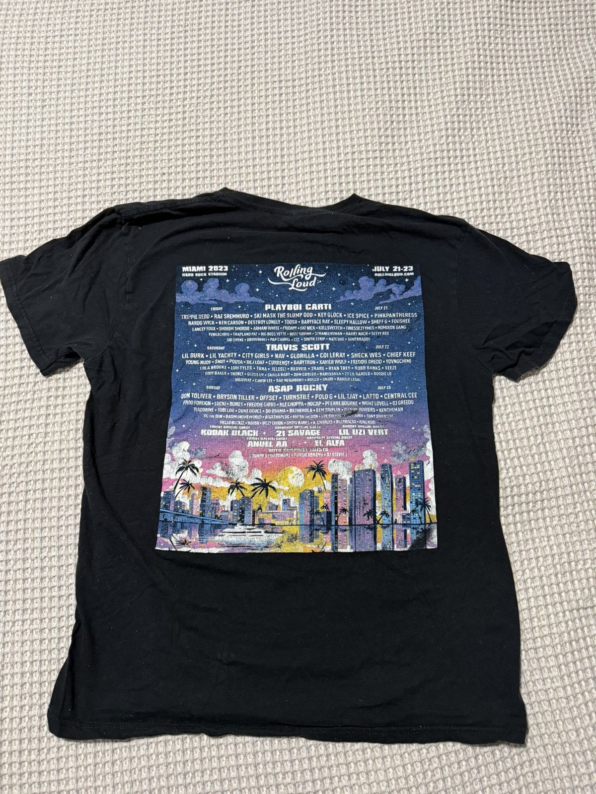 Other Rolling Loud 2023 Lineup Graphic Tee Size US M / EU 48-50 / 2 - 2 Thumbnail