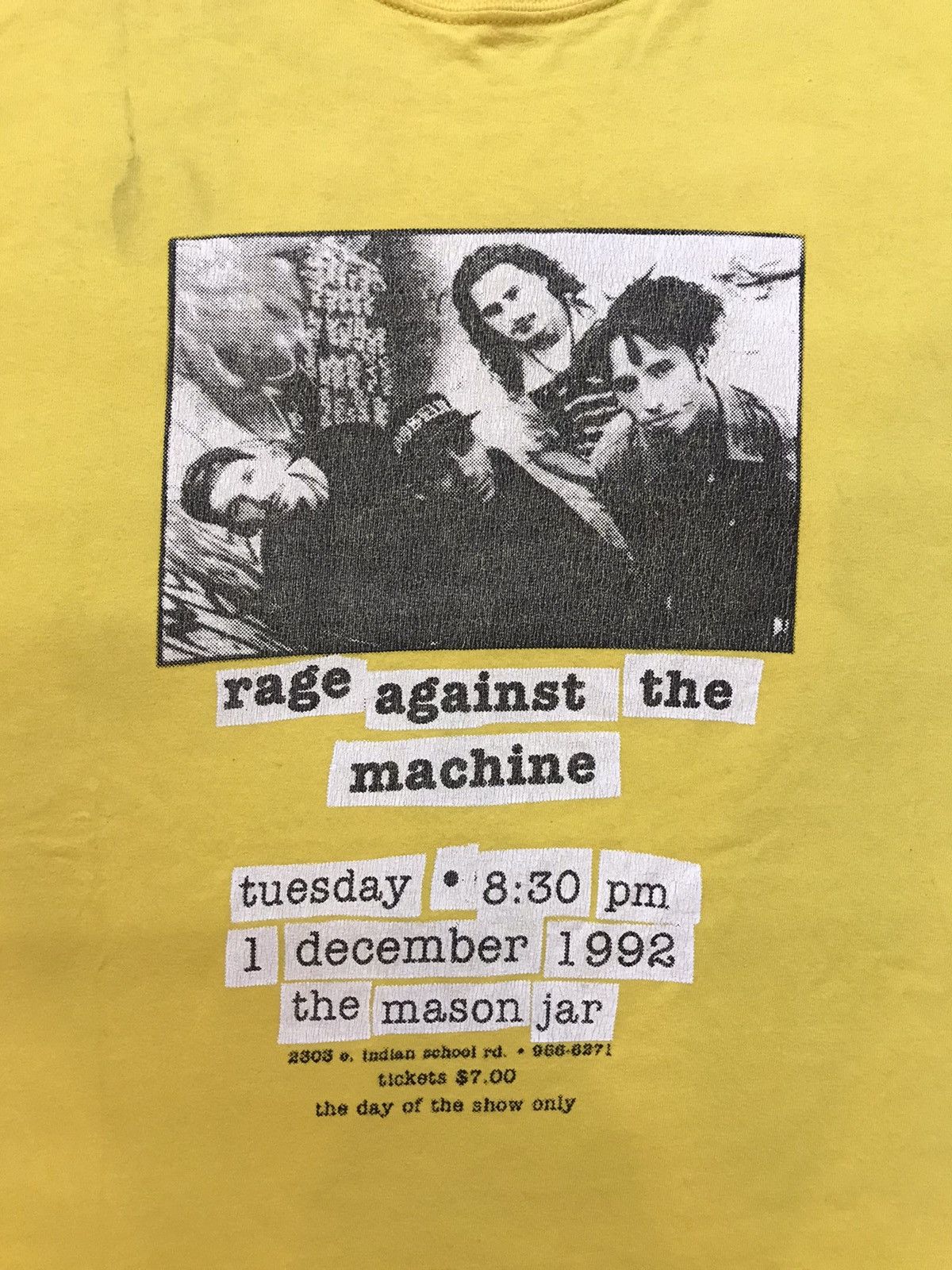 Band Tees × Rage Against The Machine Rage Againts The Machine Insonnia Projects 2018 Tee Shirt Size US L / EU 52-54 / 3 - 2 Thumbnail