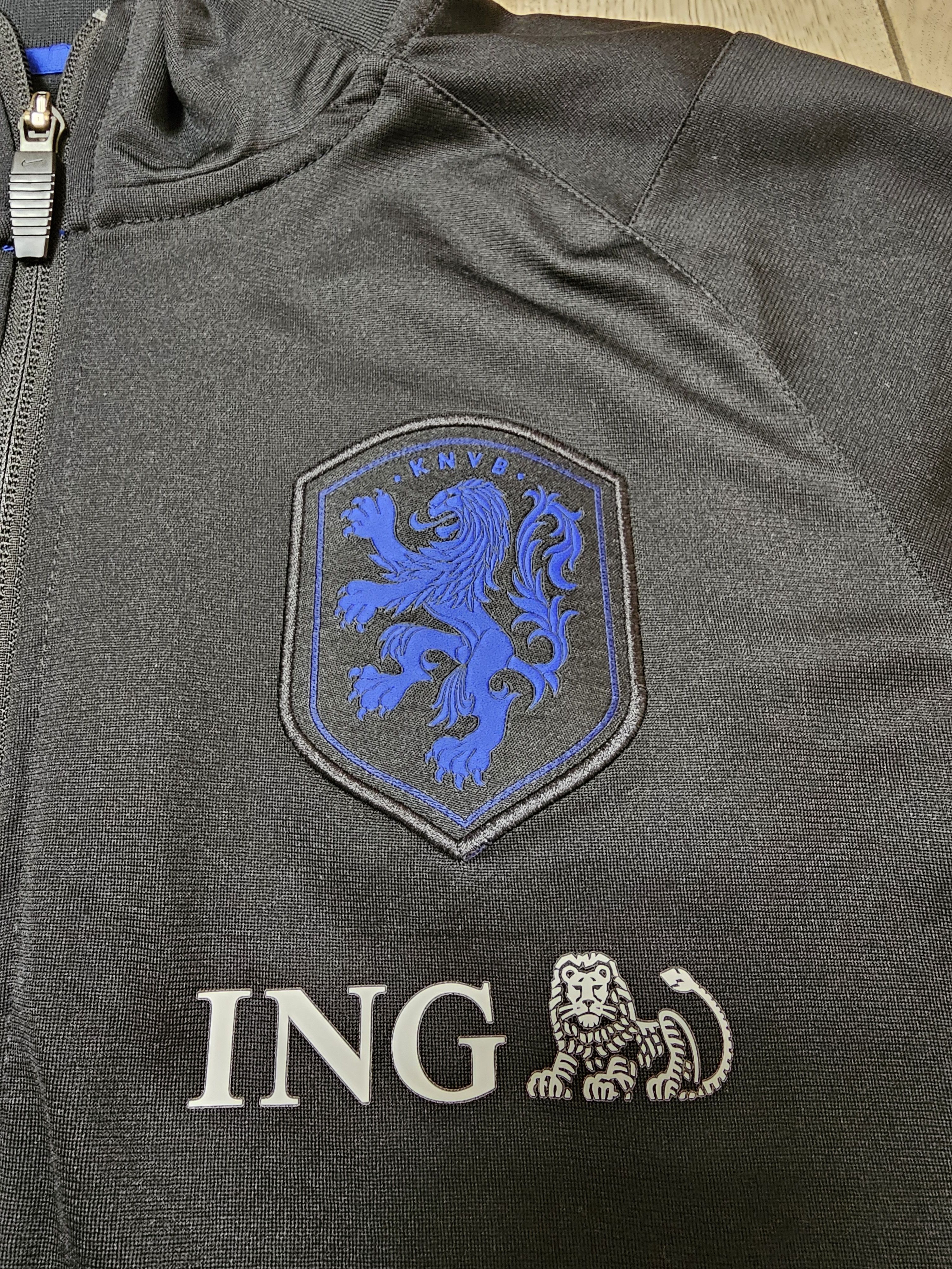 All Sport × Nike NETHERLANDS 2020 TRAINING FOOTBALL JACKET SOCCER JACKET ZIP Size US S / EU 44-46 / 1 - 3 Thumbnail