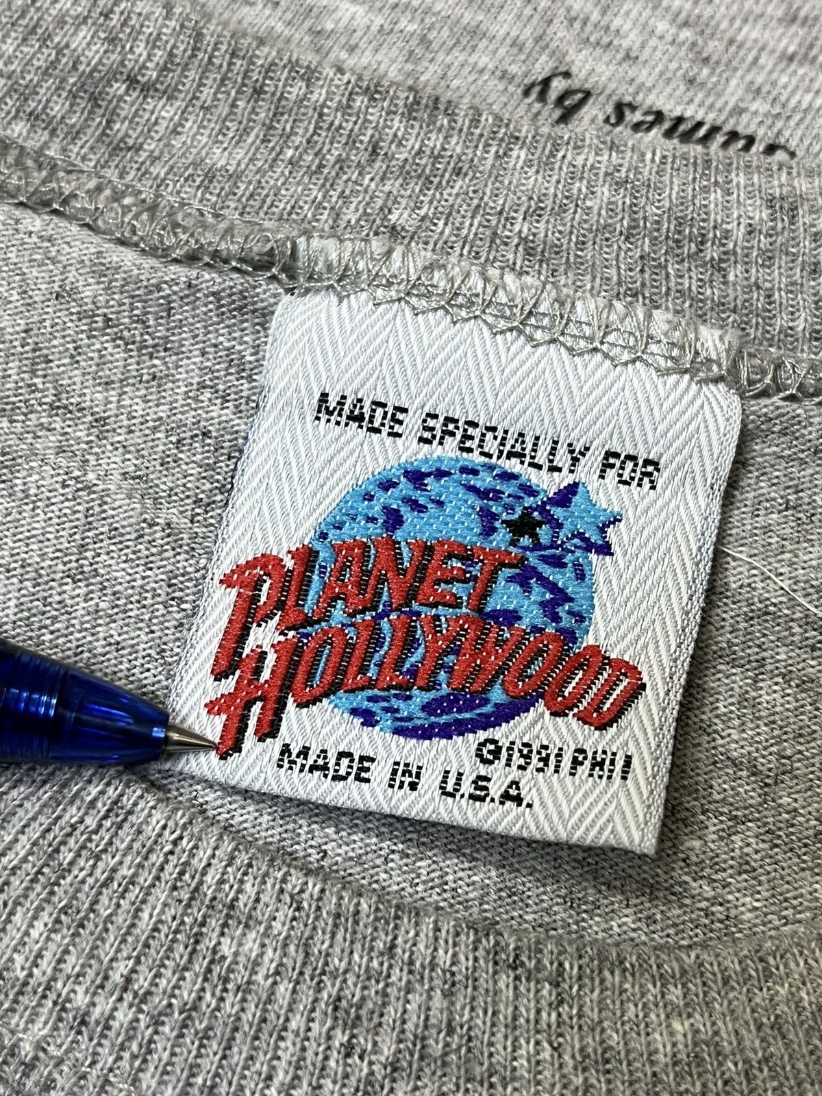 Planet Hollywood VINTAGE 1991 PLANET HOLLYWOOD ARNOLD SCHWARZENEGGER T SHIRT Size US M / EU 48-50 / 2 - 10 Thumbnail