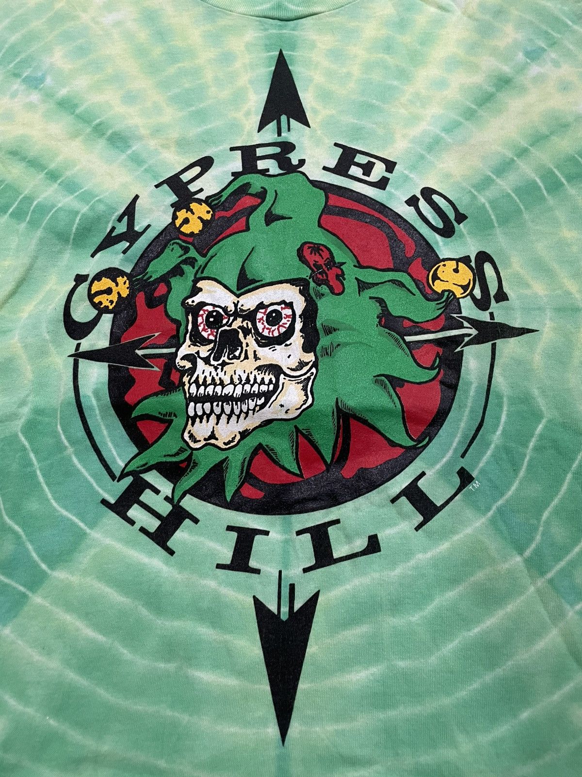 Rap Tees Rare! 90’s Vintage Cypress Hill Tie Dye Tshirt Size US L / EU 52-54 / 3 - 3 Thumbnail