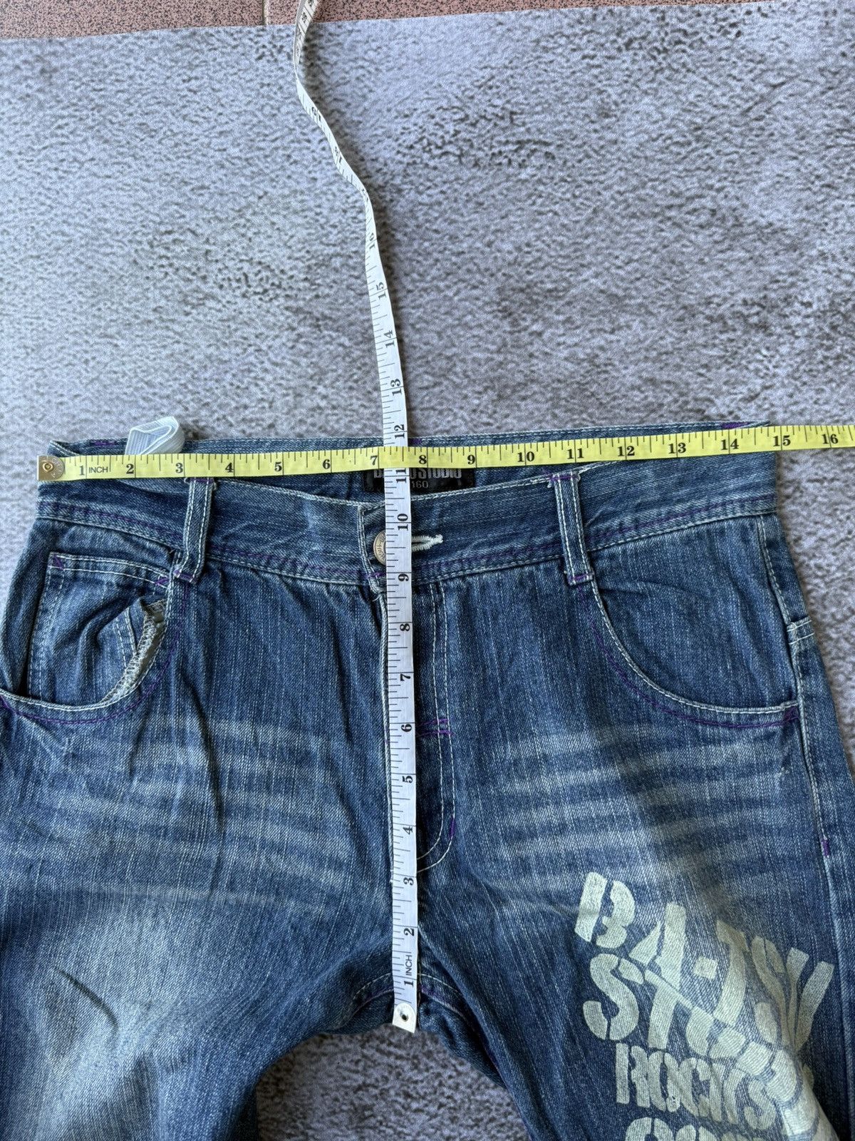 20471120 × Beauty Beast × Japanese Brand Batsu studio skull denim jeans ifsixwas kmrii styled Size US 30 / EU 46 - 11 Thumbnail