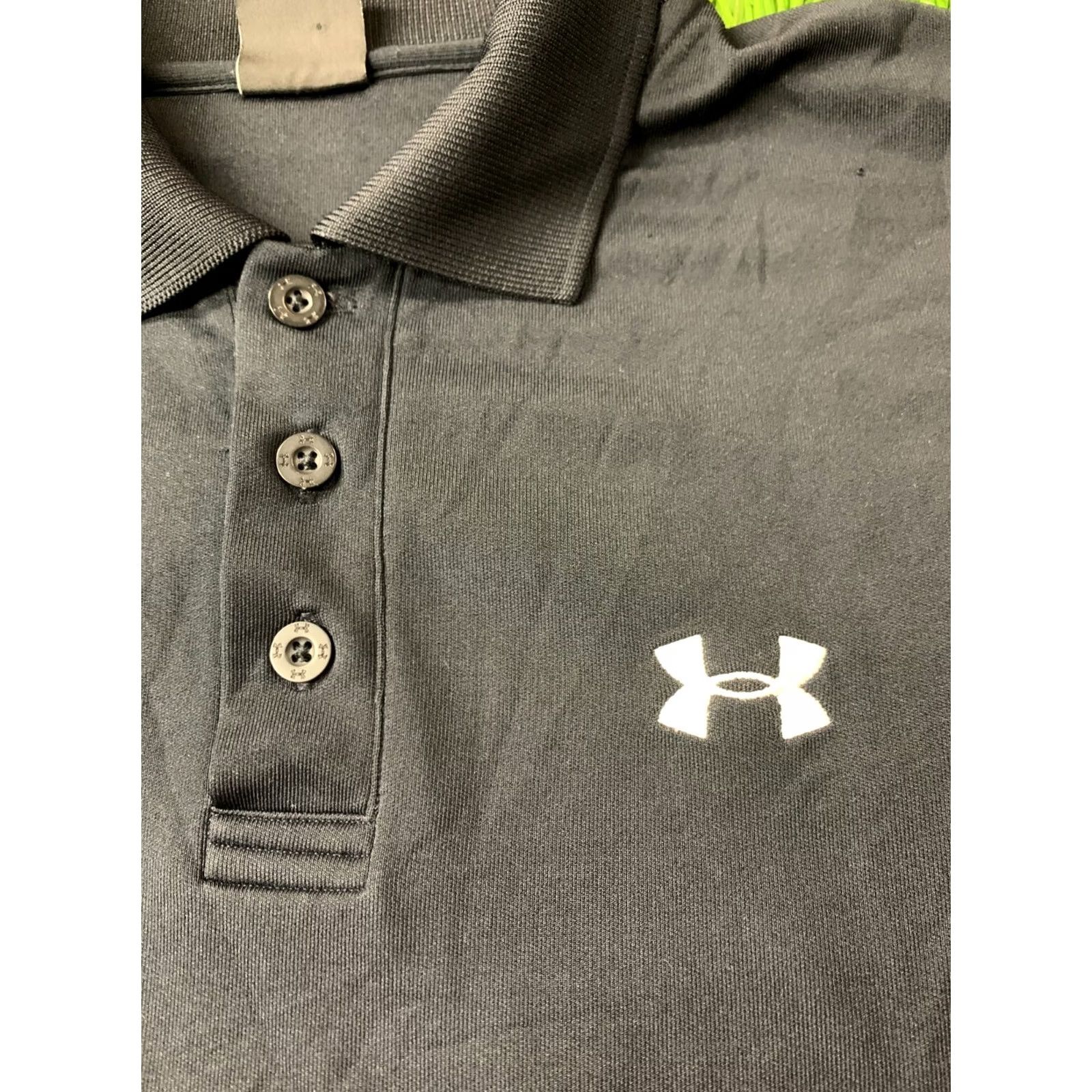 Under Armour Under Armour Polo Shirt Men XS? Joke. Size US M / EU 48-50 / 2 - 3 Thumbnail
