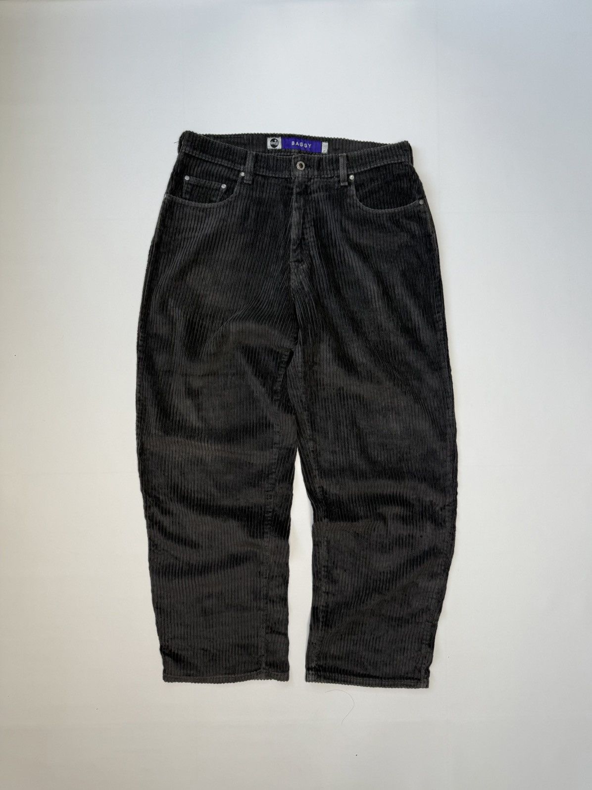 Levi's Vintage 90s Silvertab Baggy Black Corduroy Size US 34 / EU 50 - 1 Thumbnail