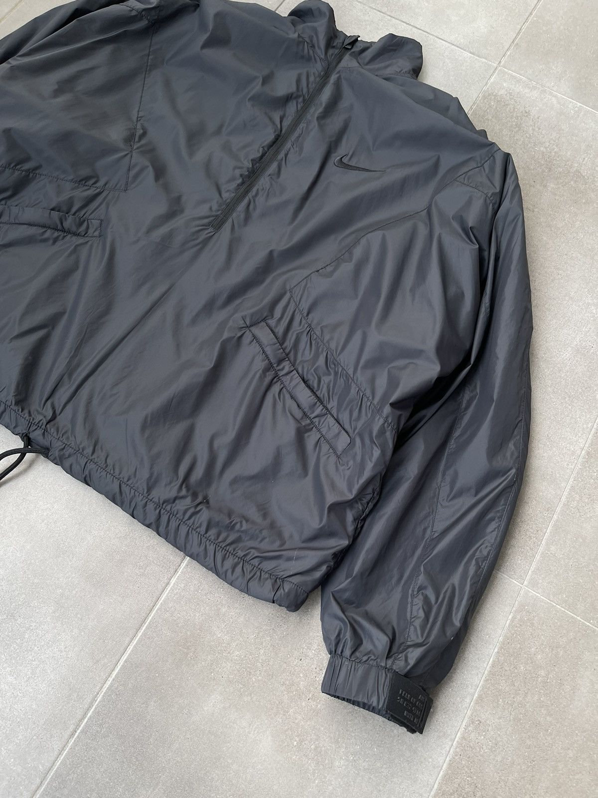 Fear of God × Nike FW18 Nike X Fear Of God Half Zipper Coach Track Black Jacket Size US L / EU 52-54 / 3 - 10 Thumbnail