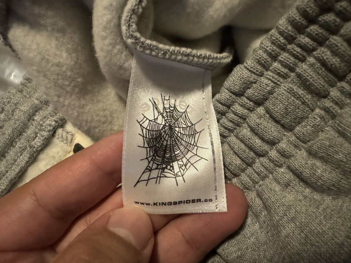 Sp5der Sp5der Beluga Dark Heather Grey Sweatpants Size Medium Size US 32 / EU 48 - 8 Thumbnail