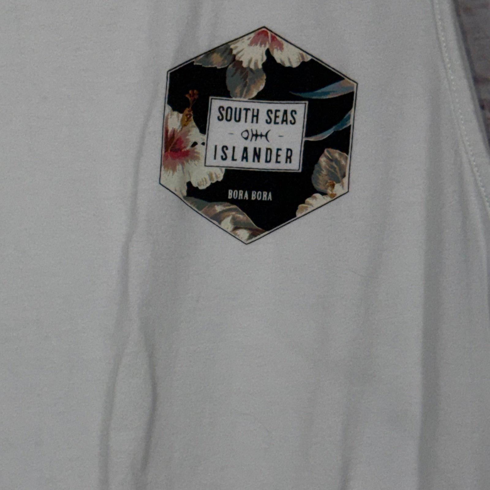 Other South Seas Islander White Cotton Tank Top XL Size US XL / EU 56 / 4 - 3 Thumbnail