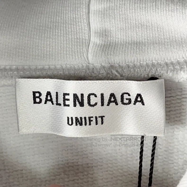 Balenciaga Flame Logo Hooded Drawstring Sweatshirt