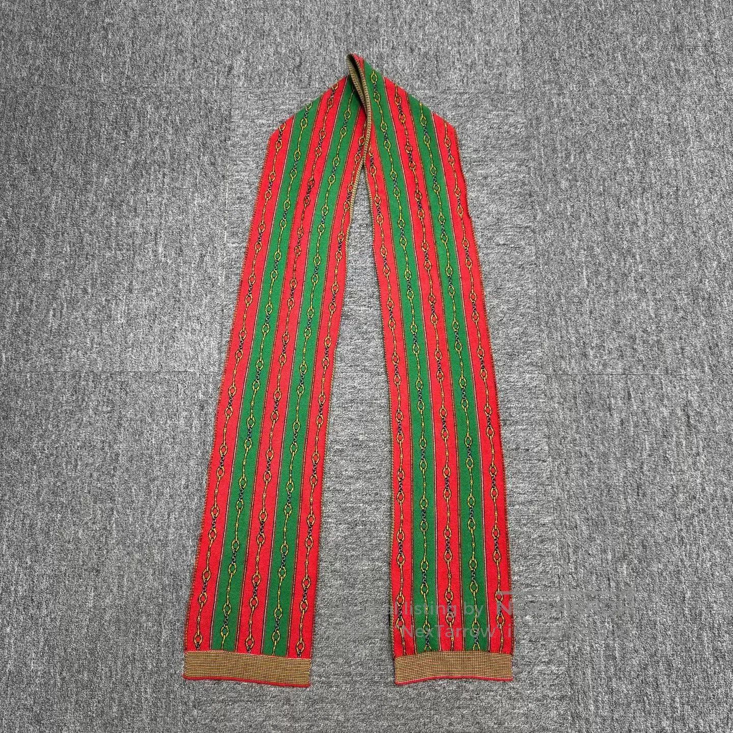 Gucci Gucci Lock Buckle Pattern Scarf. Size ONE SIZE - 1 Thumbnail