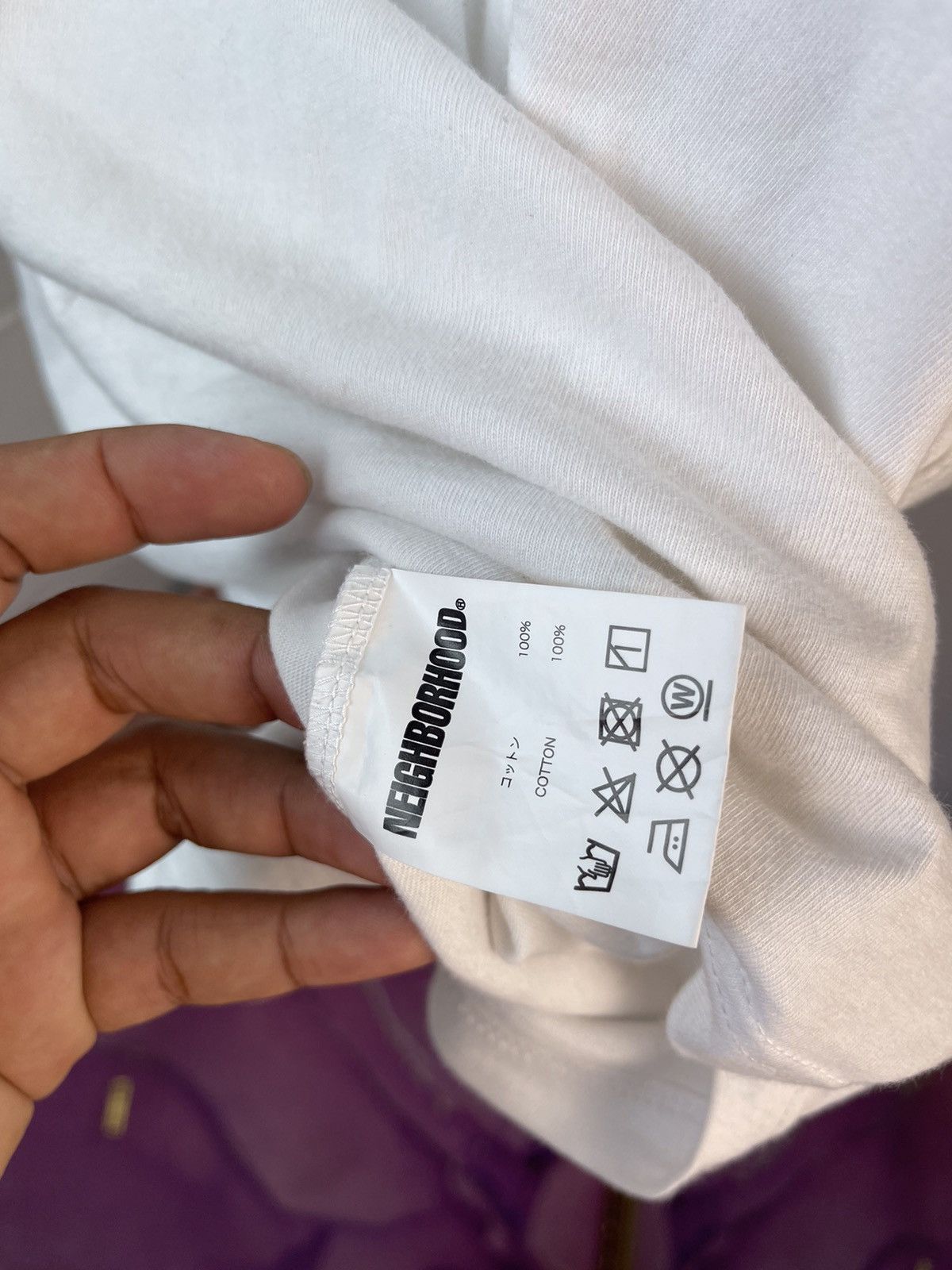 Neighborhood Neighborhood Box Logo Tee Size US L / EU 52-54 / 3 - 10 Thumbnail