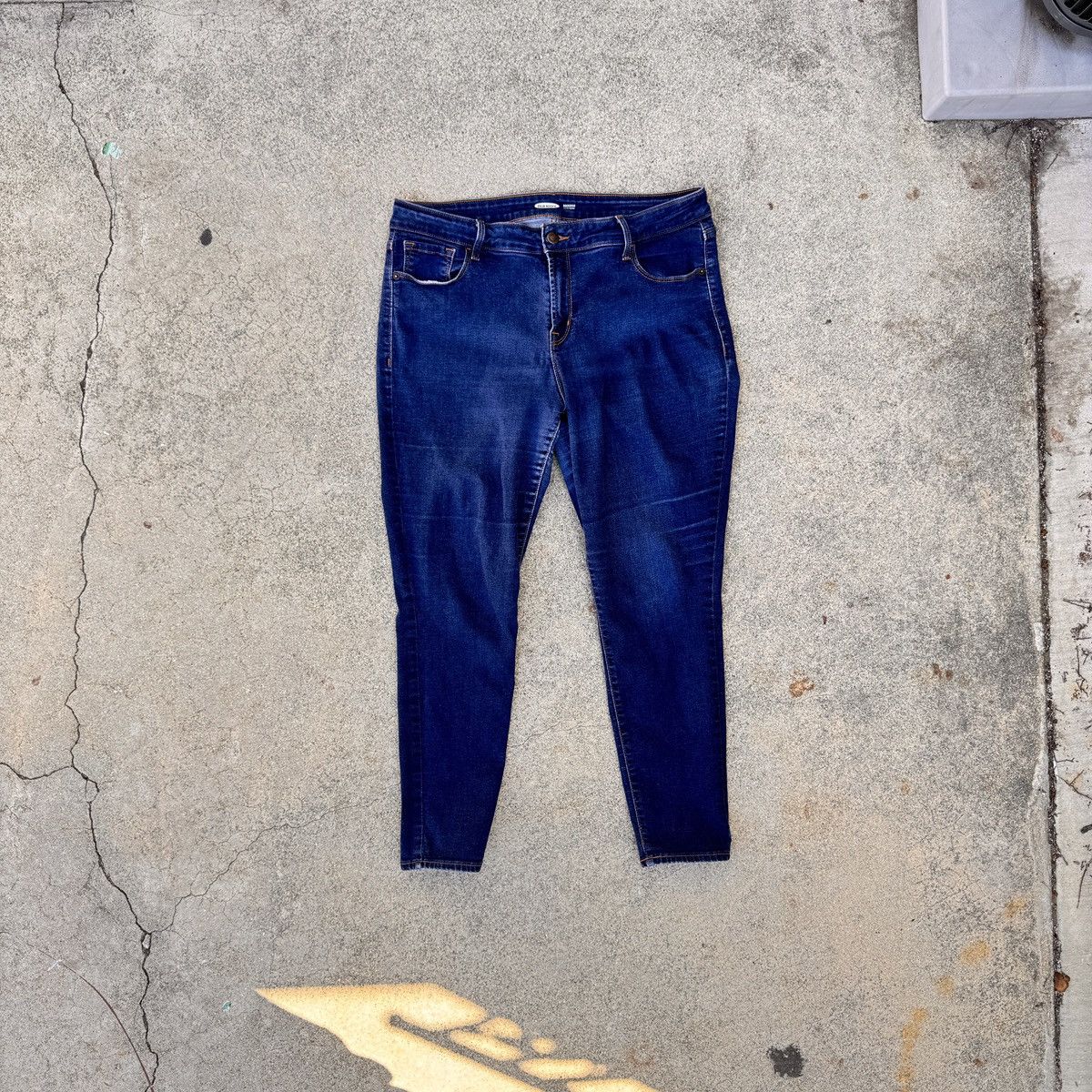 Levi's Vintage Clothing × Old Navy × Vintage Old Navy Rockstar Super Skinny Jeans – Dark Wash Size 32" / US 10 / IT 46 - 1 Thumbnail