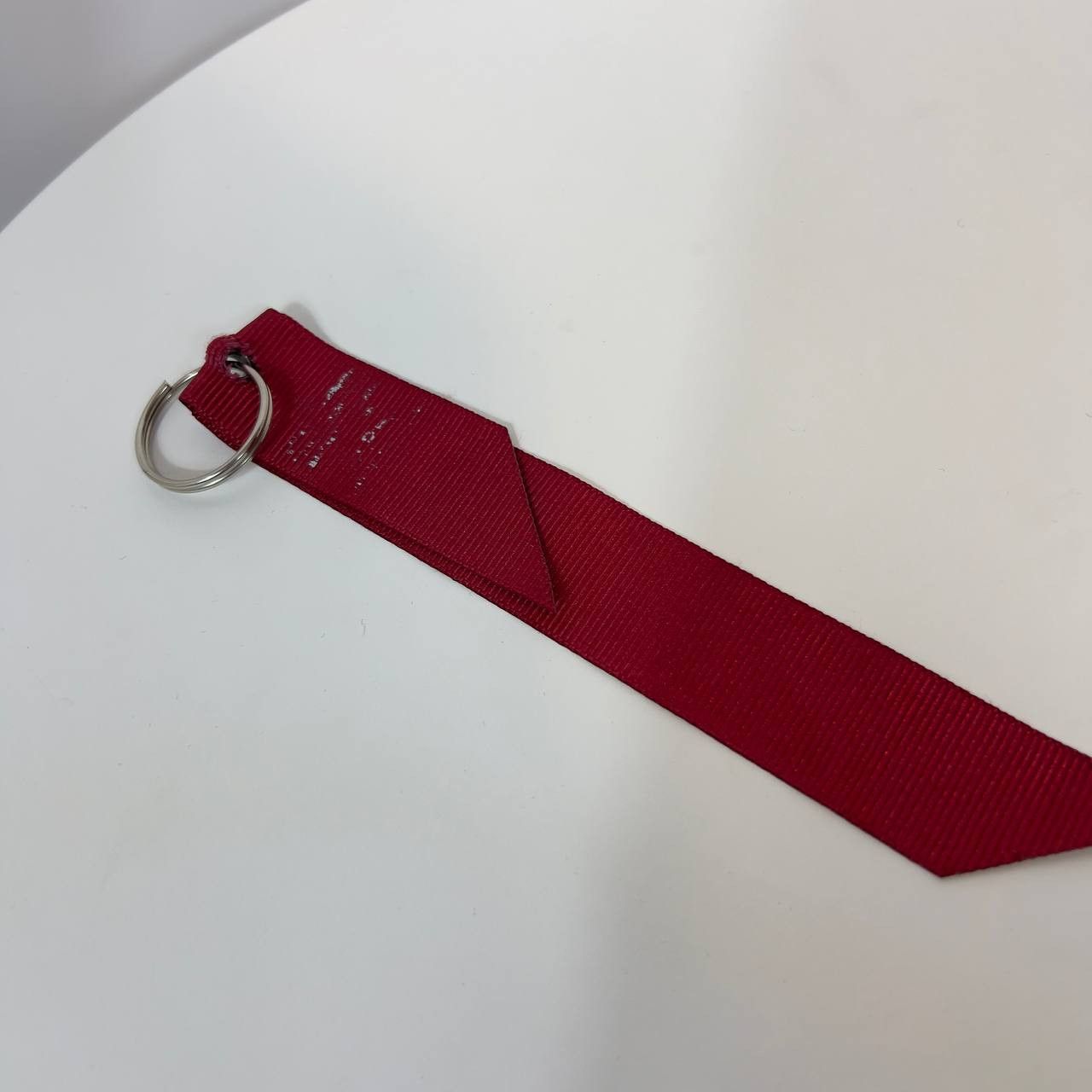 Alpha Industries Alpha Industries Ribbon Keychain Red Brelok Size ONE SIZE - 3 Thumbnail