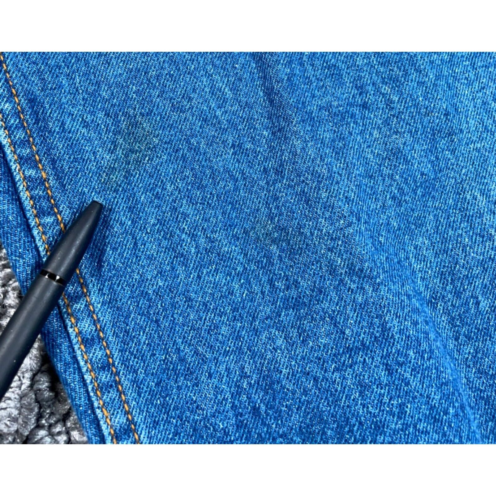 Denime VINTAGE Mickey Inc. Jeans Adult 2XL 34 x 34 Blue Denim Embroidered 90s Minnie Mouse Women's Jeans Size 24" / US 00 / IT 34 - 6 Thumbnail