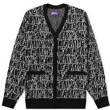 Fucking Awesome Fucking awesome black an white cardigan Size US XL / EU 56 / 4 - 2 Thumbnail