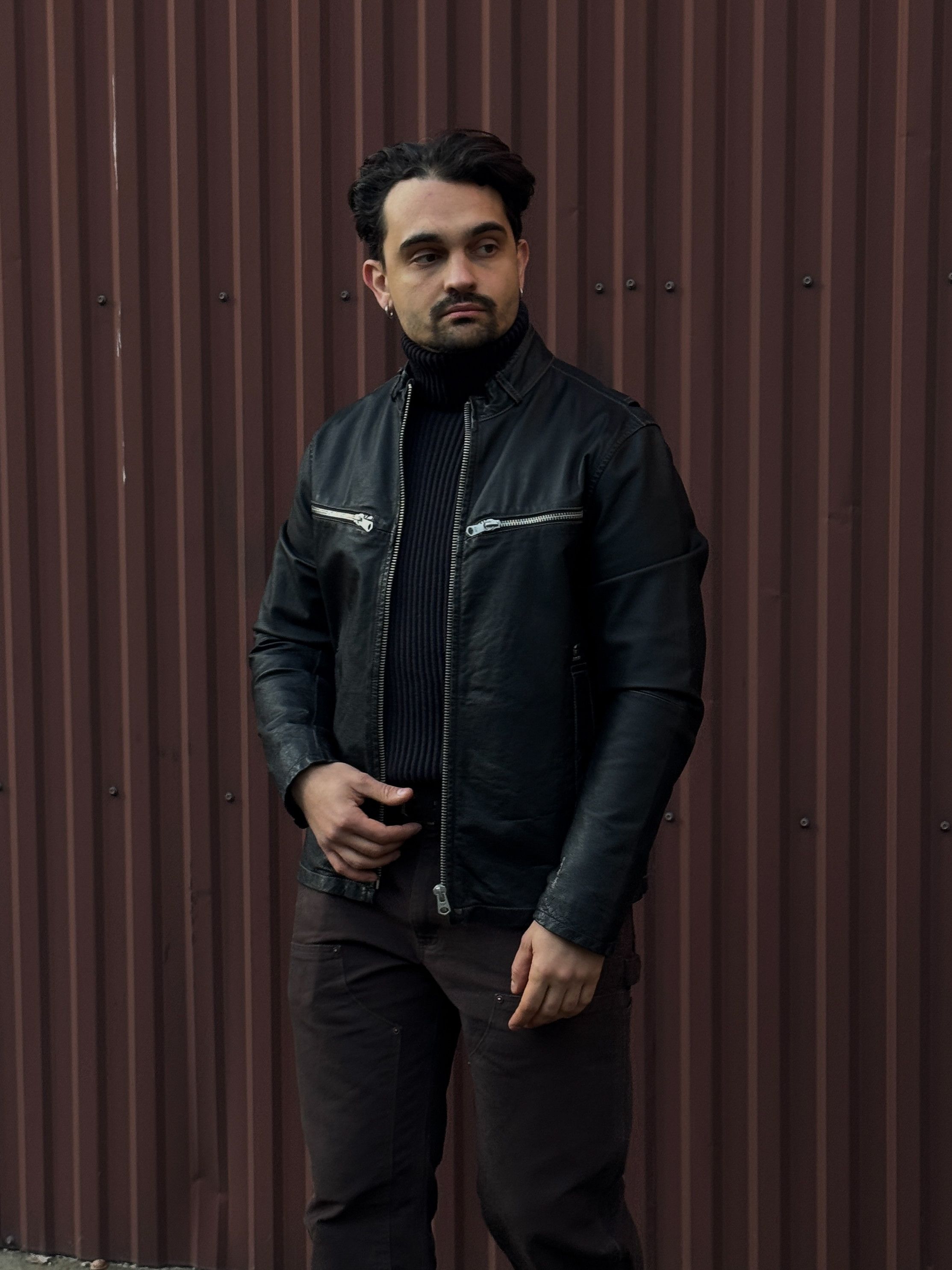 G-Star G-Star Raw Real Leather Jacket Size US XL / EU 56 / 4 - 2 Thumbnail