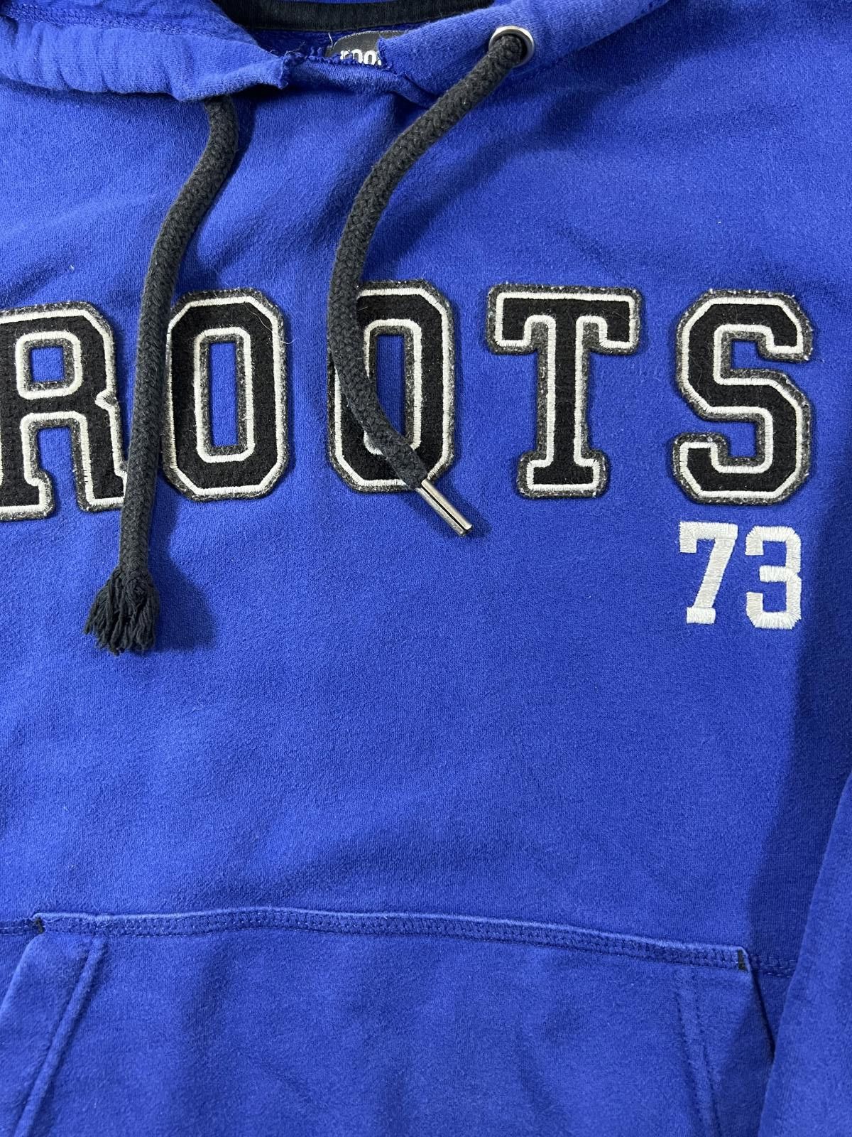 Roots Roots Blue Hoodie with 'ROOTS 73' Logo size small Size US S / EU 44-46 / 1 - 2 Thumbnail