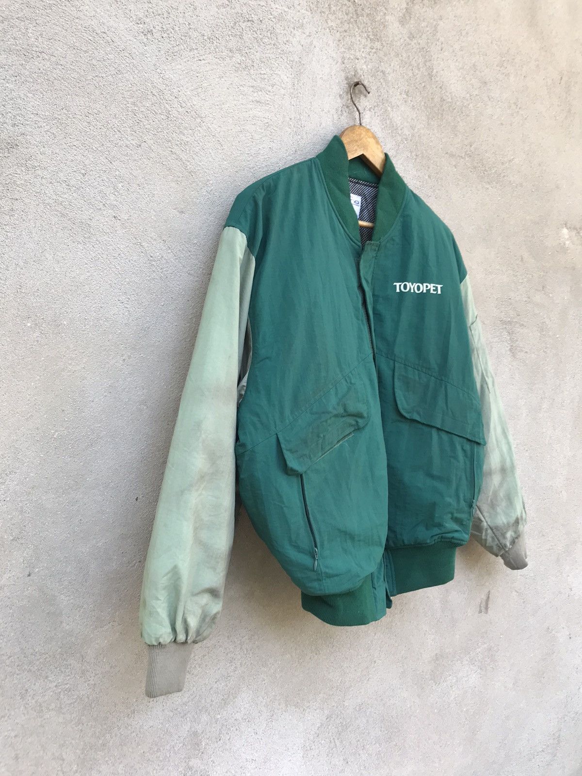 Japanese Brand RARE VINTAGE TOYOTA TECNO TOYOPET BOMBER JACKET RACING Size US L / EU 52-54 / 3 - 3 Thumbnail