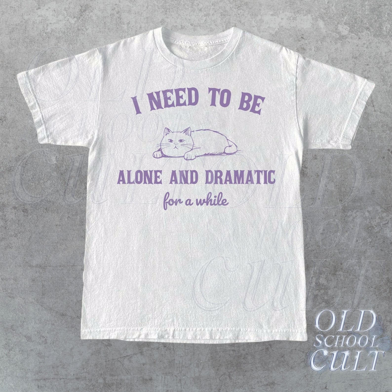 The Unbranded Brand Need To Be Alone And Dramatic For A While Retro T-Shirt Size US L / EU 52-54 / 3 - 3 Thumbnail