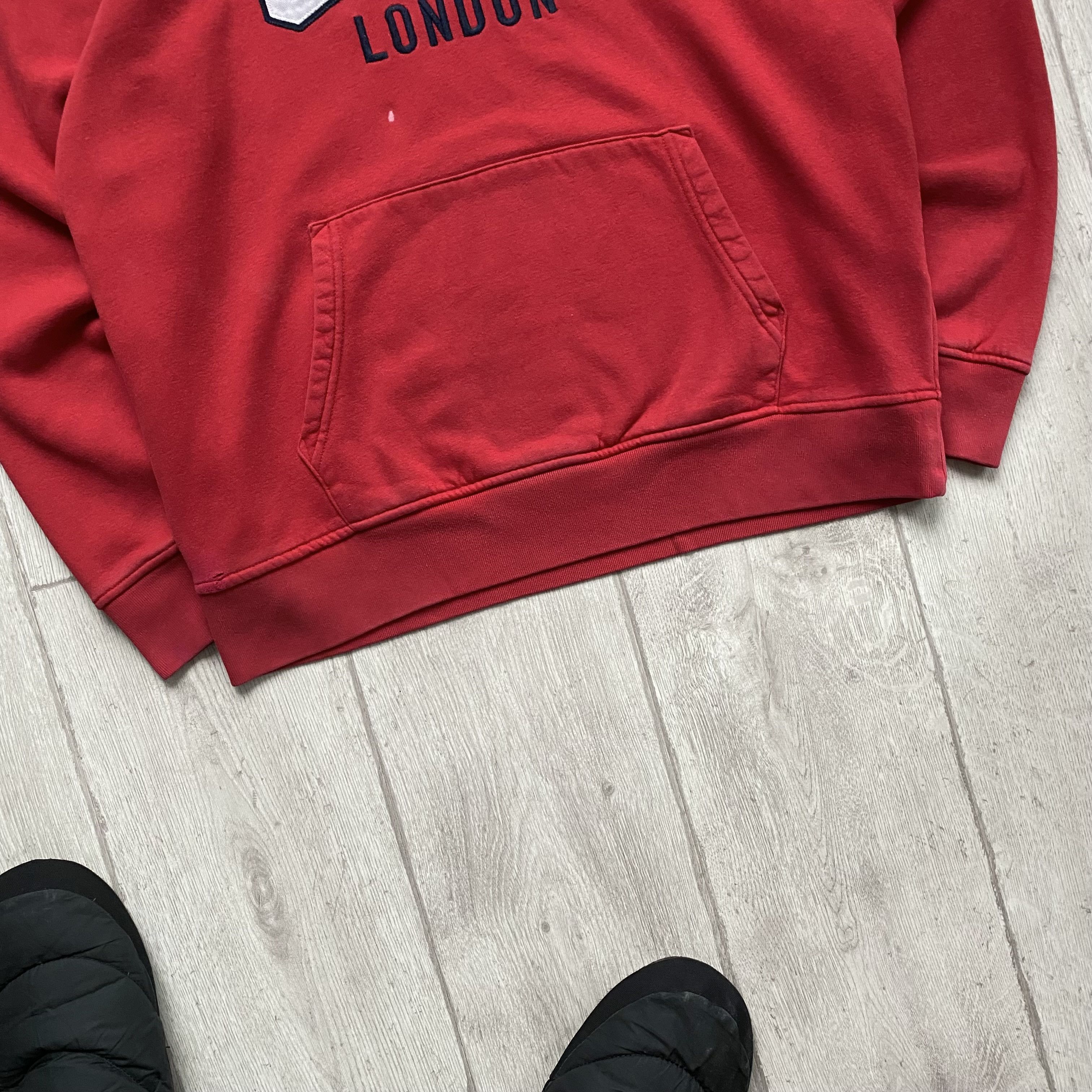 Gap Vintage 00s Gap London spellout Hoodie y2k Boxy Size US M / EU 48-50 / 2 - 3 Thumbnail