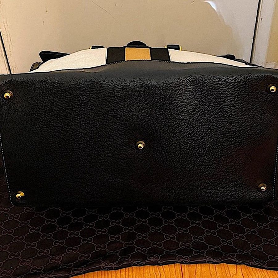 Gucci Authentic Gucci Tom Ford Oversized Web Travel Bag Size ONE SIZE - 9 Thumbnail