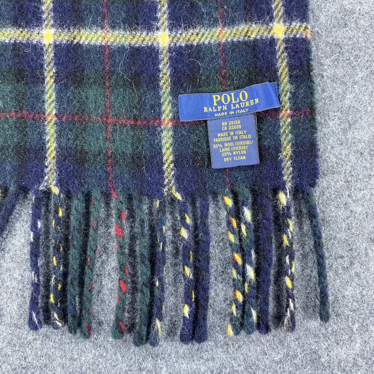 Polo Ralph Lauren × Vintage Polo Ralph Lauren Scarf # Muffler # Neckwear # D641 Size ONE SIZE - 4 Thumbnail