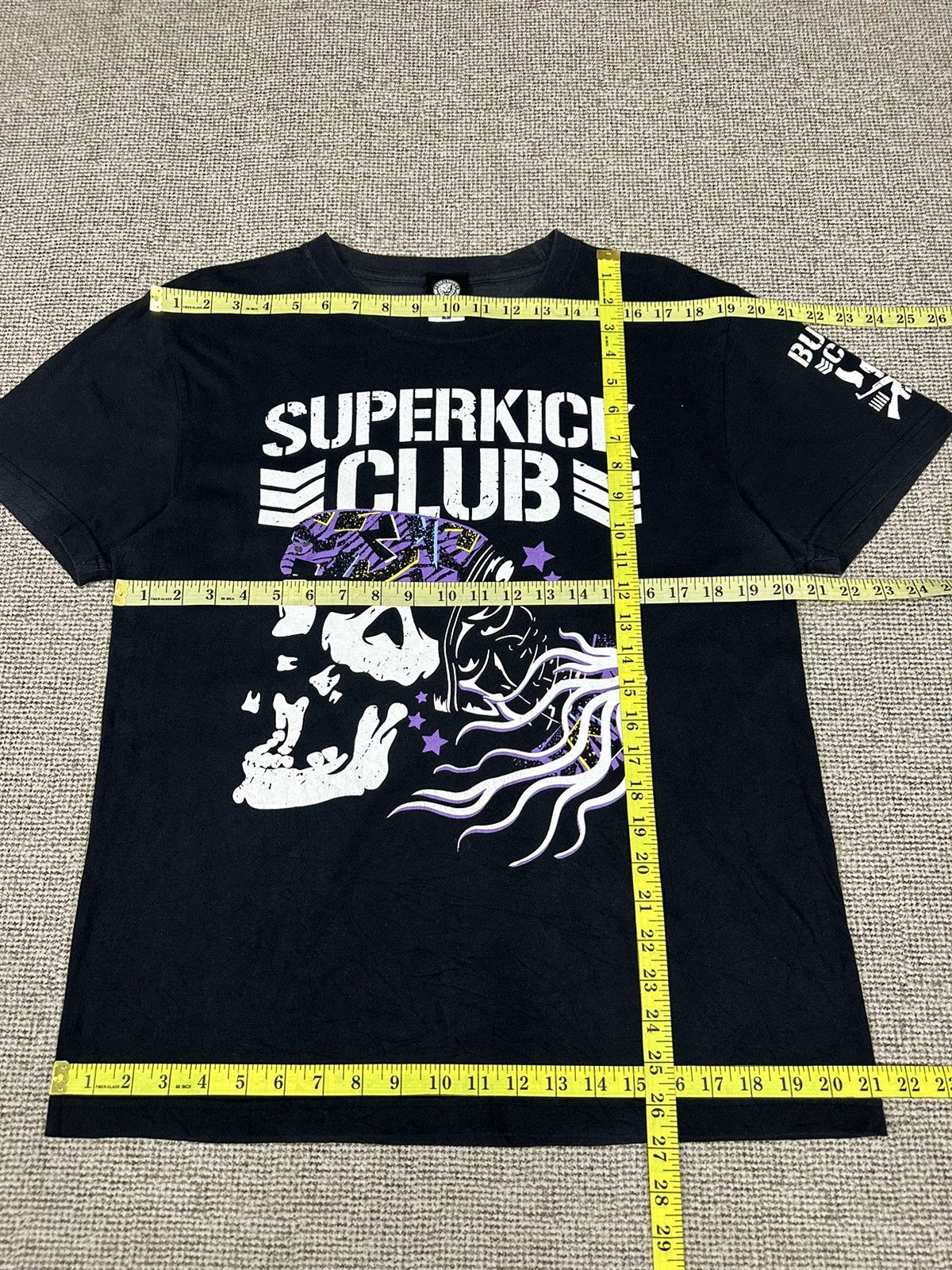WCW/nWo NJPW Superkick Club Tshirt A959 Size US M / EU 48-50 / 2 - 6 Thumbnail