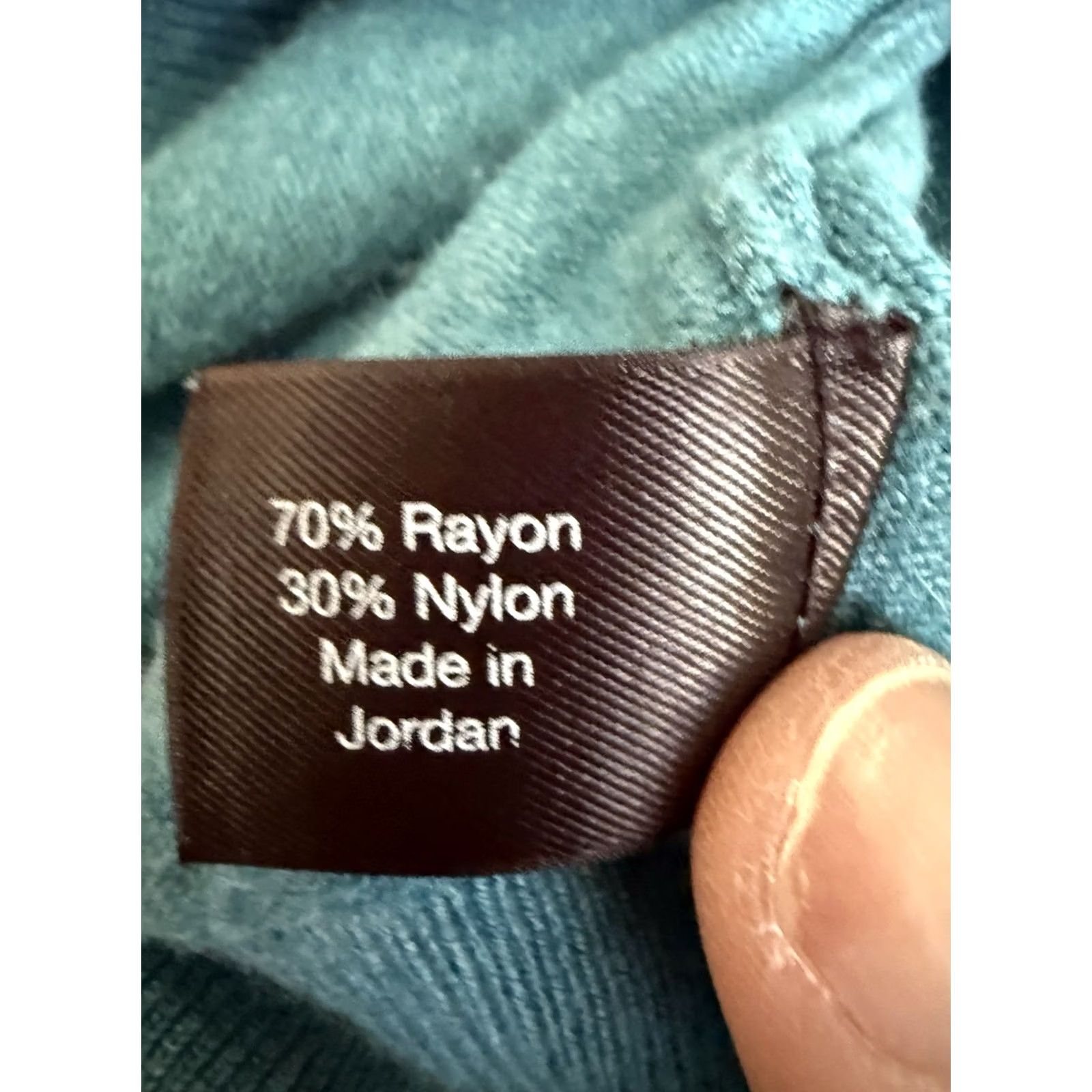 Vintage Lane Bryant Women's Plus Size 22/24 Aqua Blue Cardigan Sweater Size 3XL / US 20-22 - 6 Thumbnail