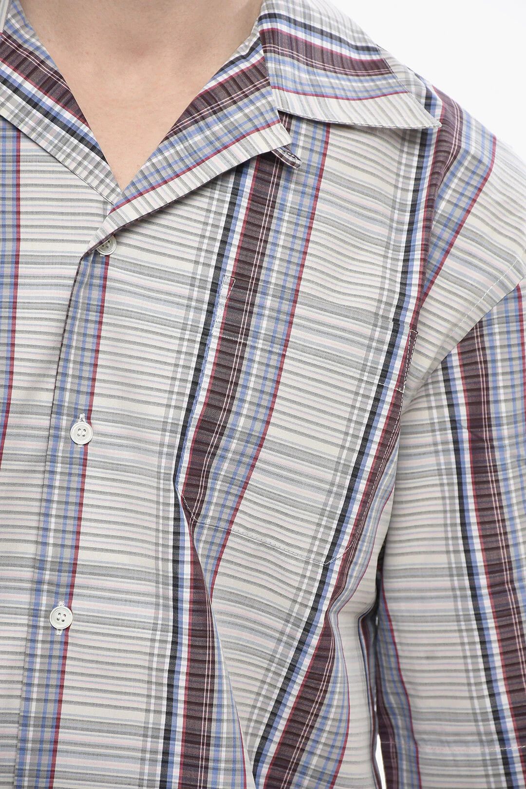 Marni og1mm0326 Cotton Bowling Shirt in Multicolor Size US L / EU 52-54 / 3 - 3 Thumbnail