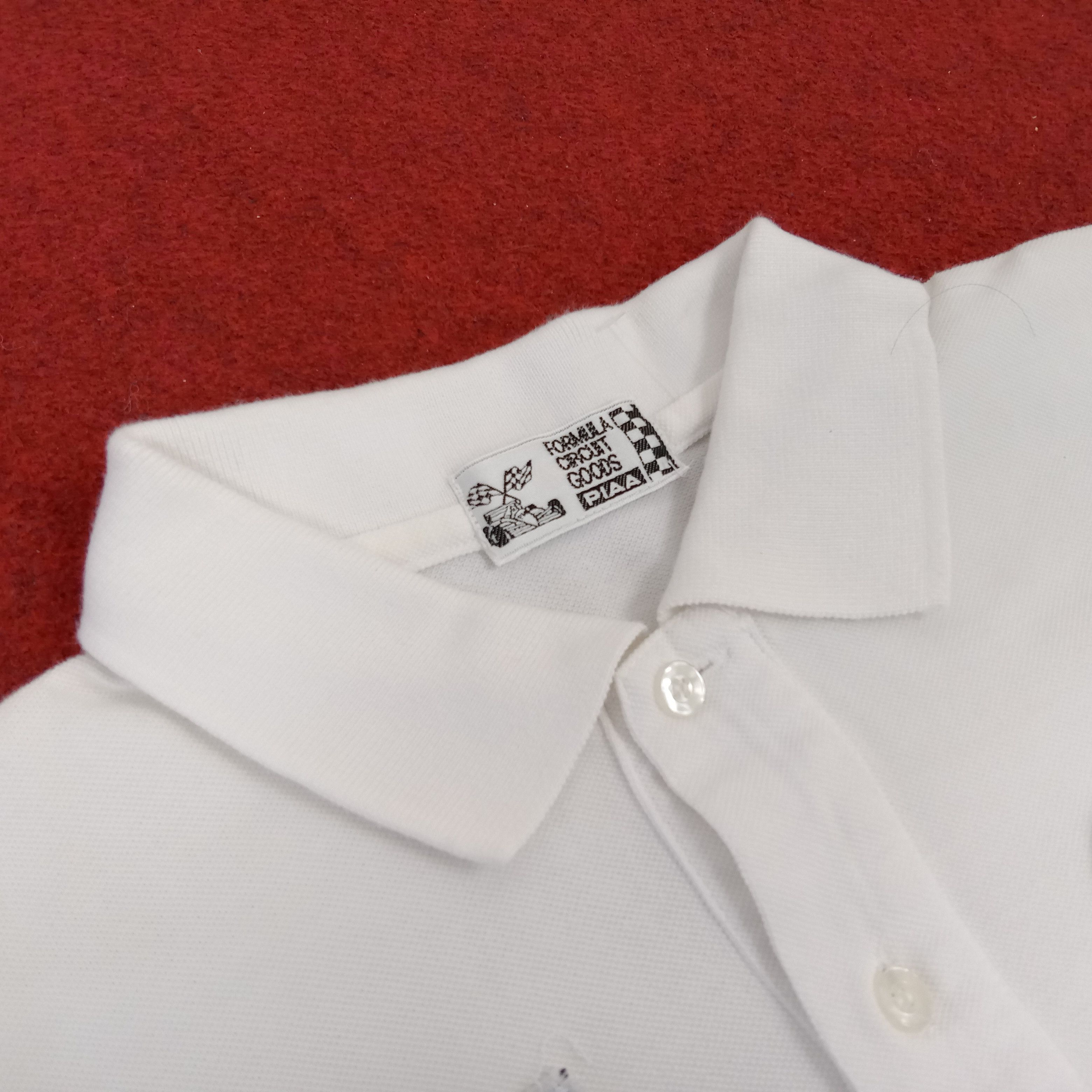 Vintage PIAA Racing World Championship F1 Grand Prix Polos Size US M / EU 48-50 / 2 - 5 Thumbnail
