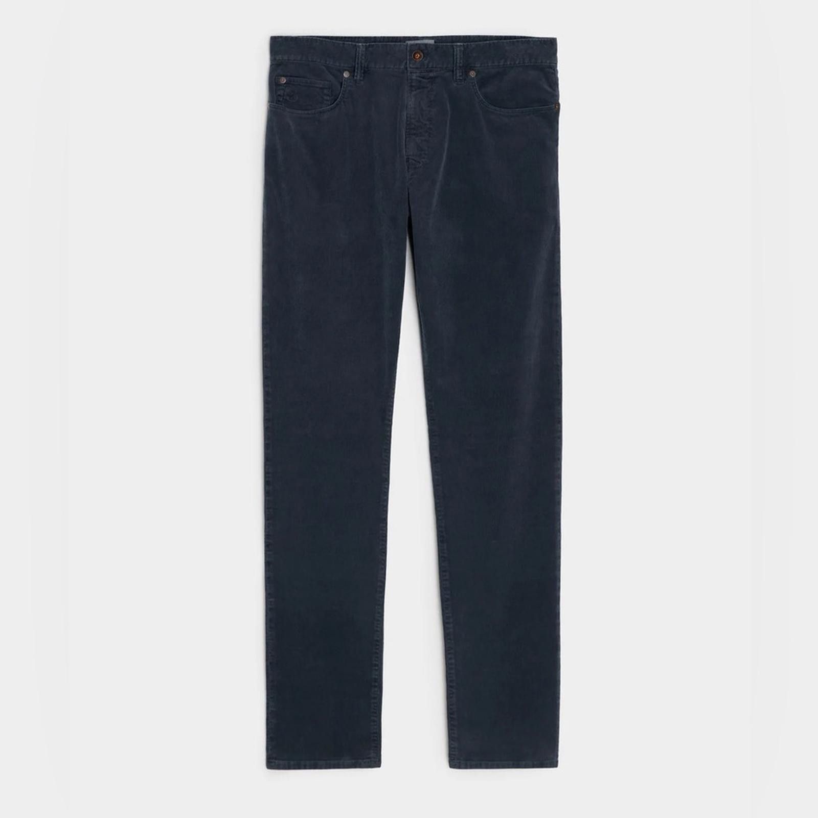 Todd Snyder 31x30 NAVY 5-POCKET CORDUROY PANT Slim Size US 31 - 1 Thumbnail
