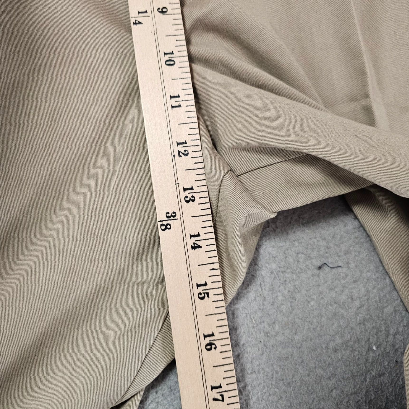 Dockers DOCKERS Pants Khaki Classic Fit 42x33 Mens Beige 42 Inseam Casual Workwear Straight Pocket Size US 42 / EU 58 - 4 Thumbnail
