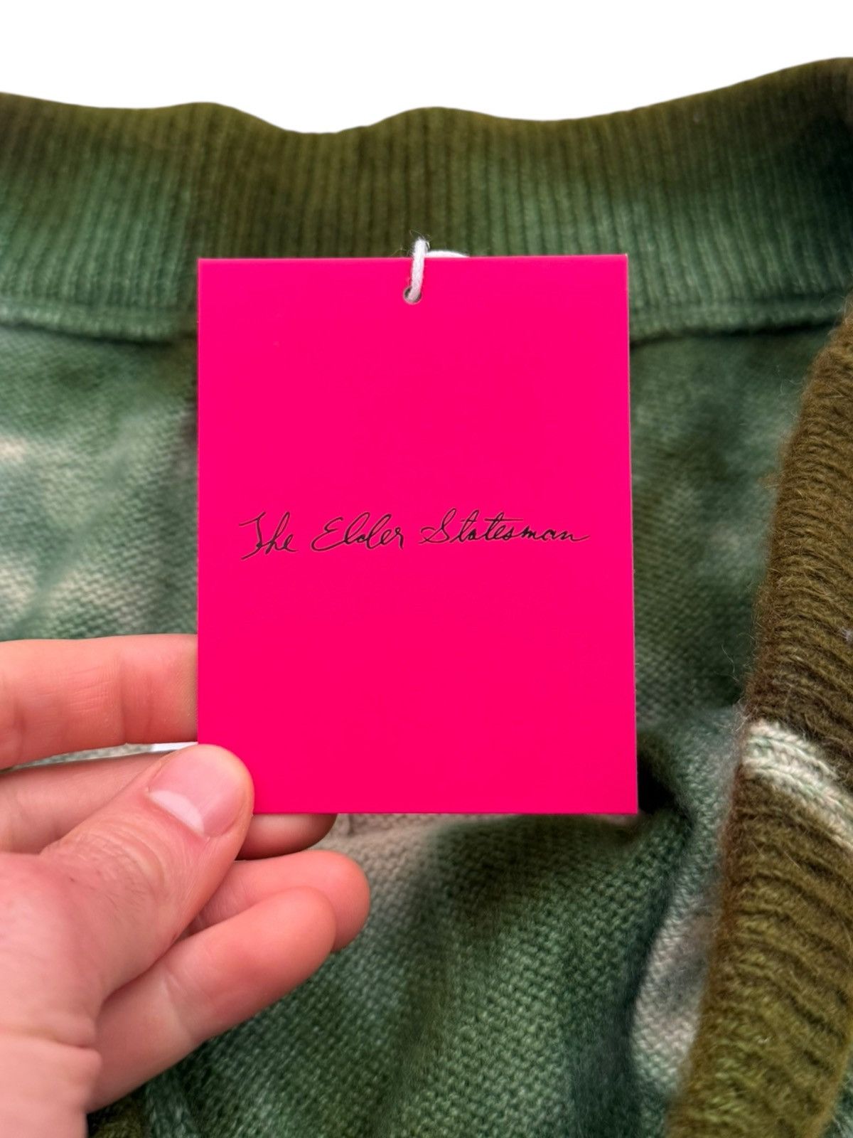 The Elder Statesman $1950 Cashmere Rorschach Tie Dye Lounge Pants Size US 34 / EU 50 - 9 Thumbnail