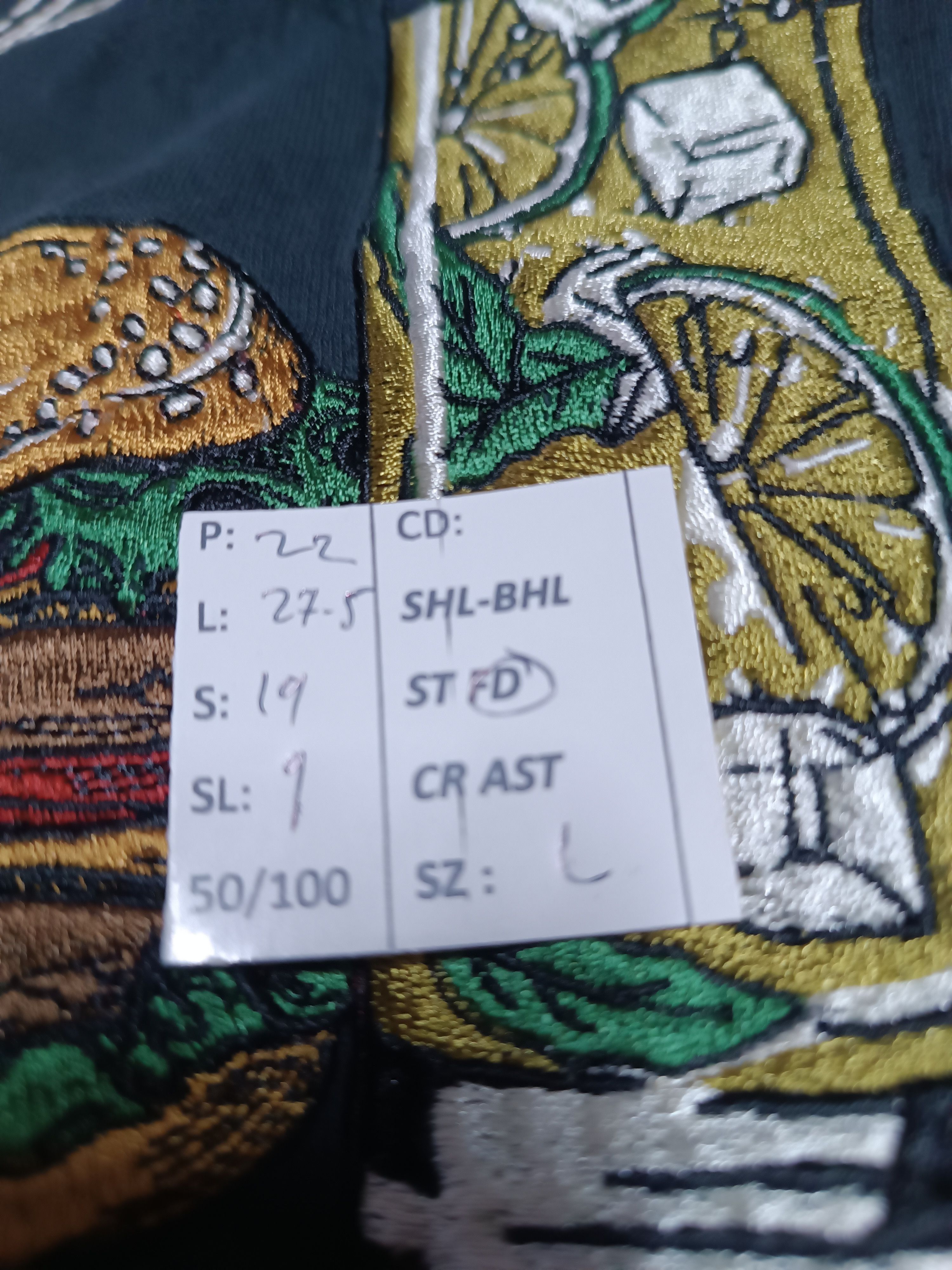Japanese Brand VINTAGE BACK NUMBER COCKTAIL DE FRUIT EMBROIDERY VERY RARE Size US L / EU 52-54 / 3 - 20 Thumbnail