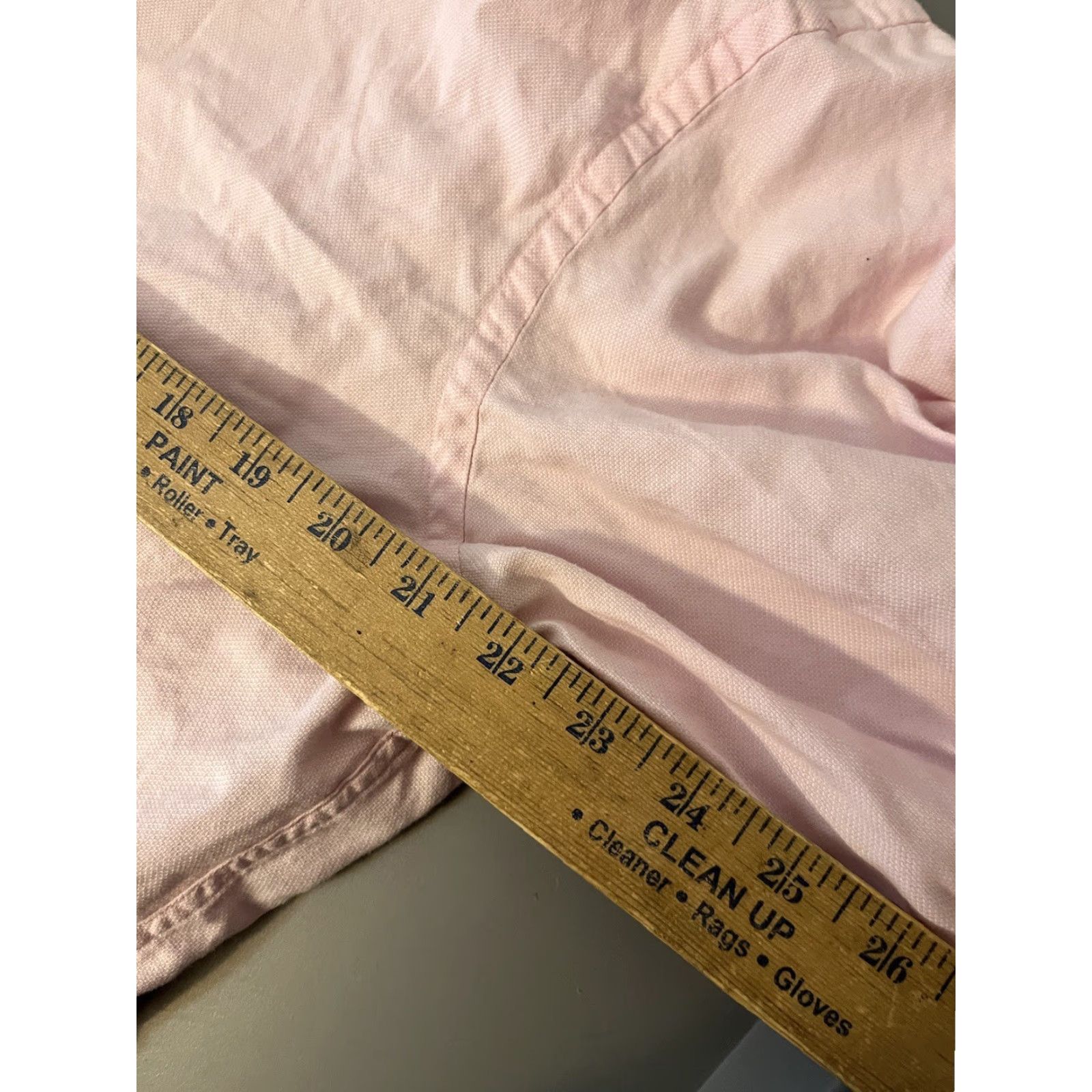 Tommy Hilfiger VINTAGE Tommy Hilfiger Shirt Ithaca Slim Fit Long Sleeve Button Front 17 XL Pink Size US XL / EU 56 / 4 - 5 Thumbnail
