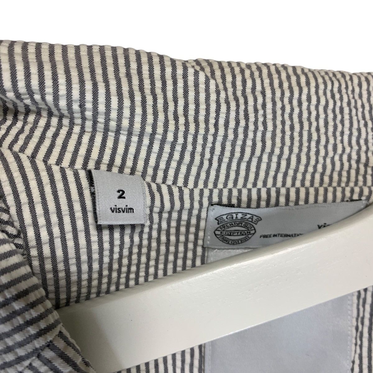 Visvim [M] VISVIM 12SS ACADEMIA BLAZER GIZA SEERSUCKER Size US M / EU 48-50 / 2 - 4 Thumbnail