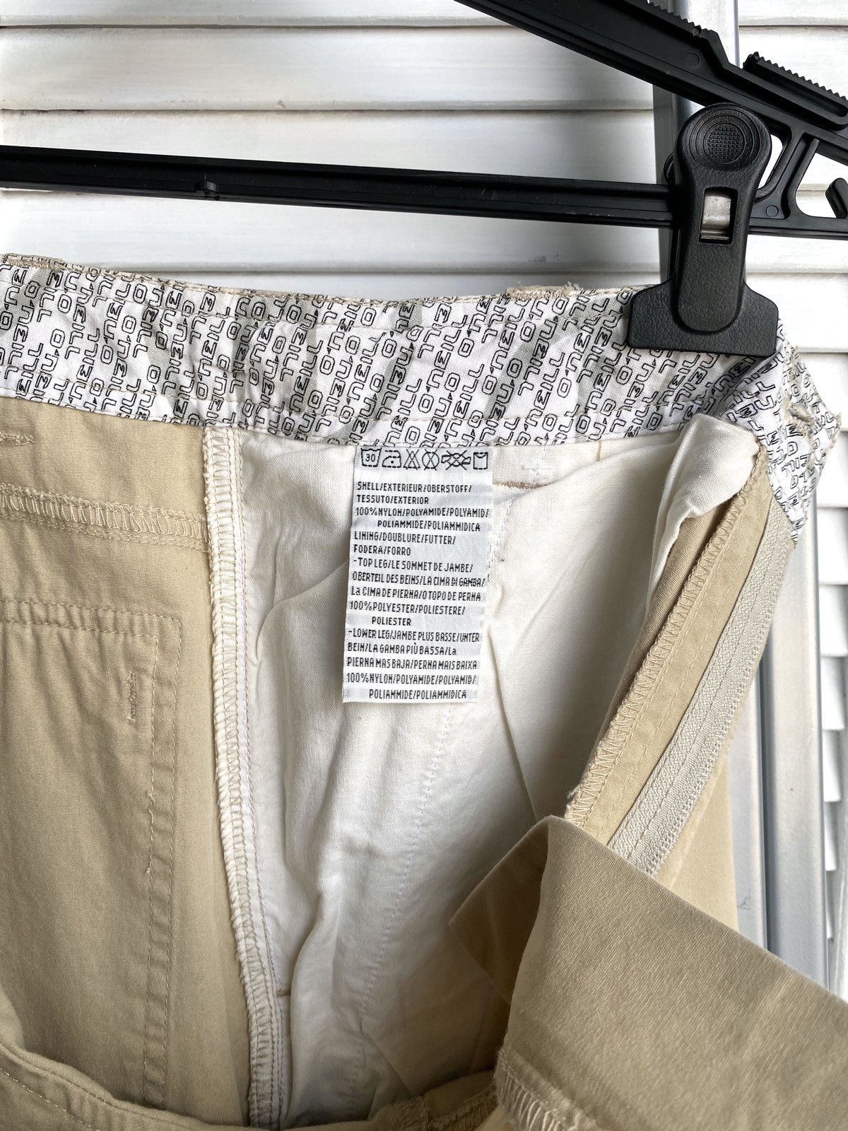 O'Neill Vintage O’Neil Baggy Skateboarding Light Pants Y2K Beige Size US 31 - 14 Thumbnail