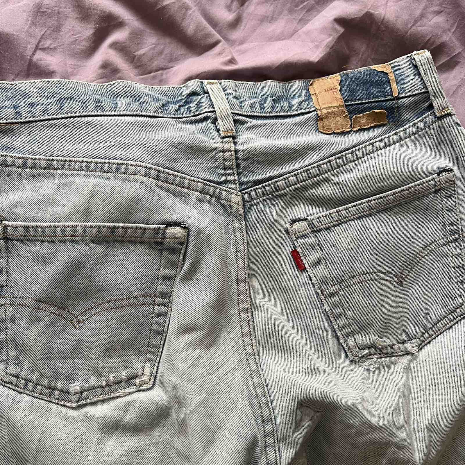Levi's × Vintage Vintage 70s Levi's 501 Selvedge Stonewash Jeans Size US 33 - 8 Thumbnail