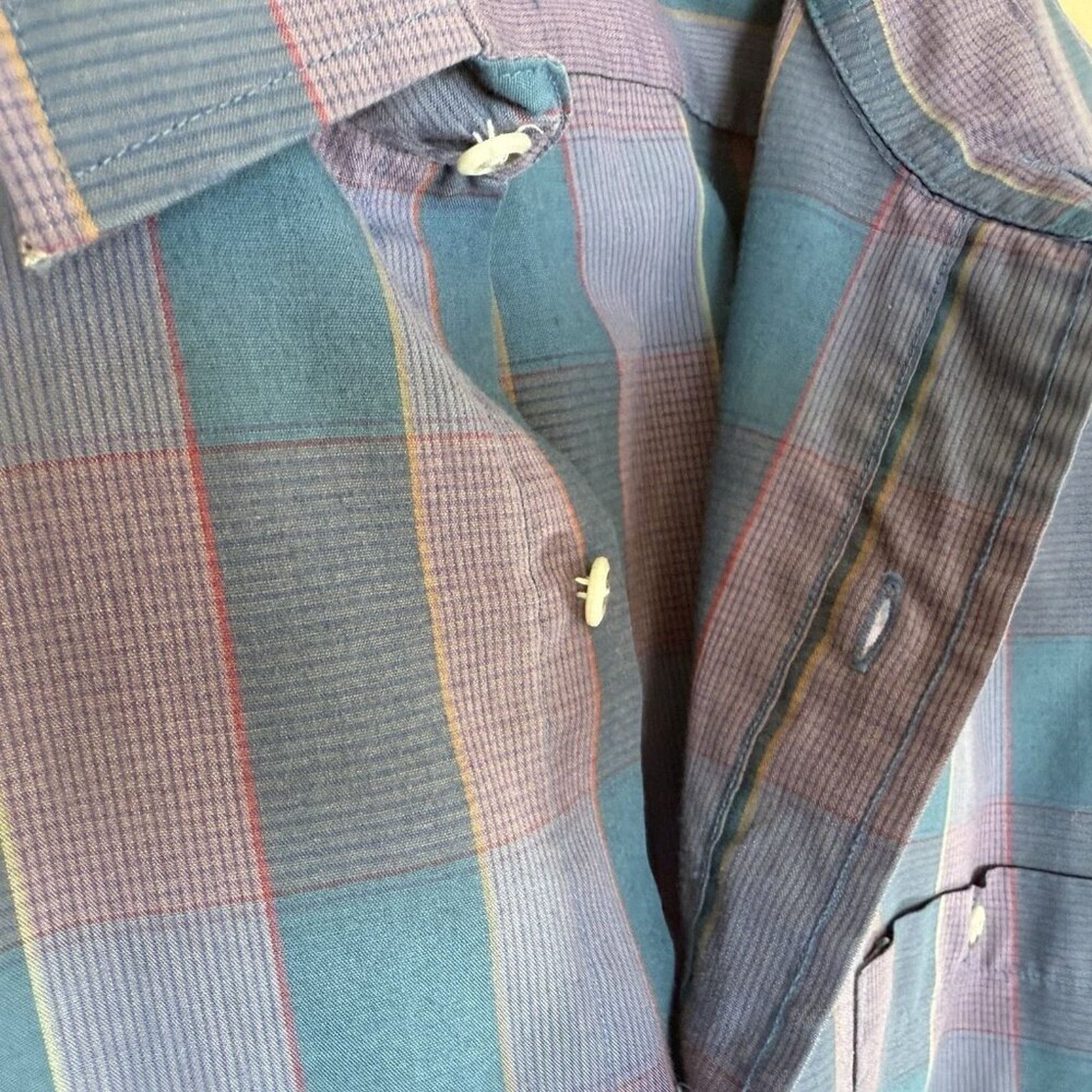 Vintage Vintage PARKSHIRE Men's Button Down Summer Plaid GORP Dad Size US L / EU 52-54 / 3 - 2 Thumbnail