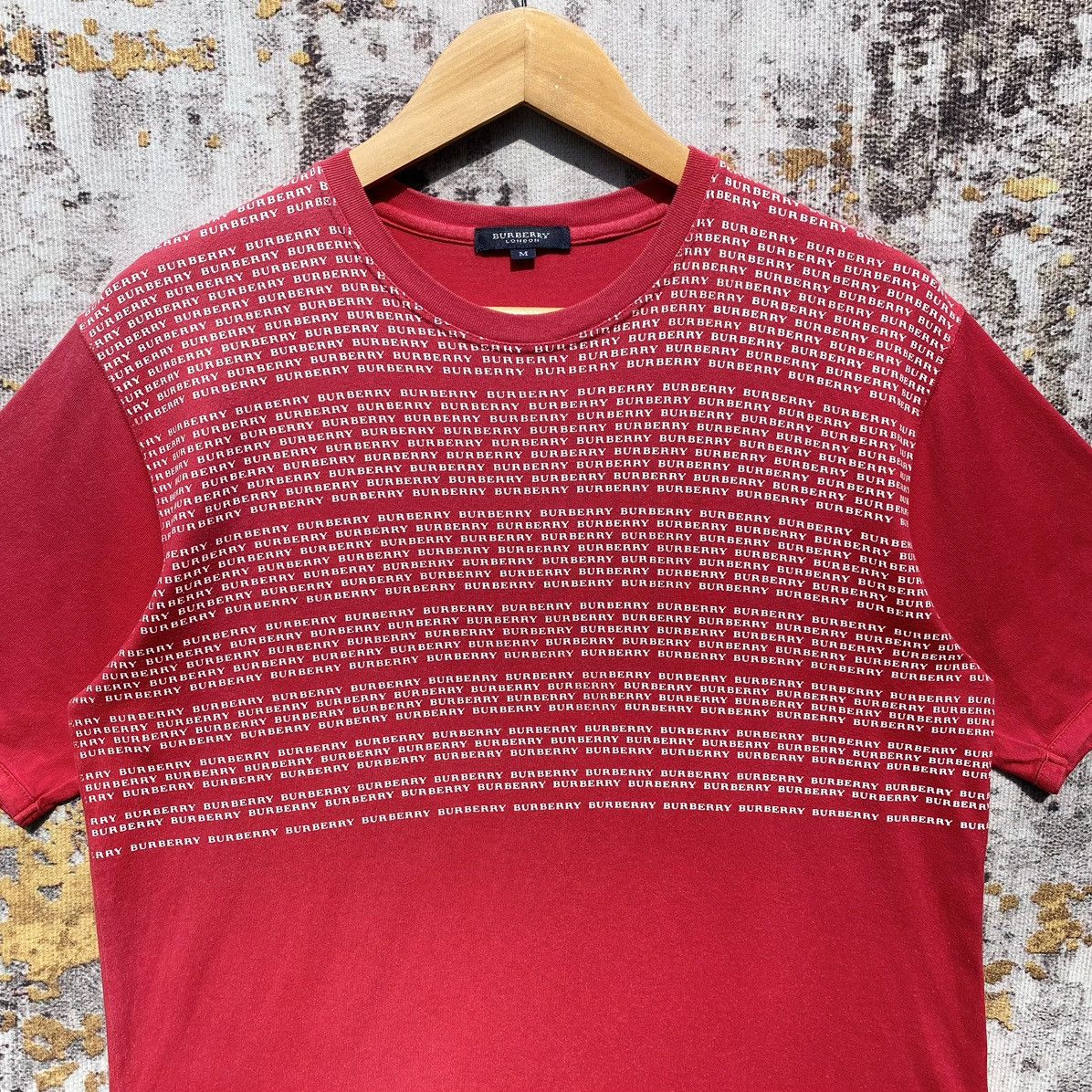 Burberry Vintage Burberry London Shirt Spellout Burberry Sunfaded Size US S / EU 44-46 / 1 - 5 Thumbnail