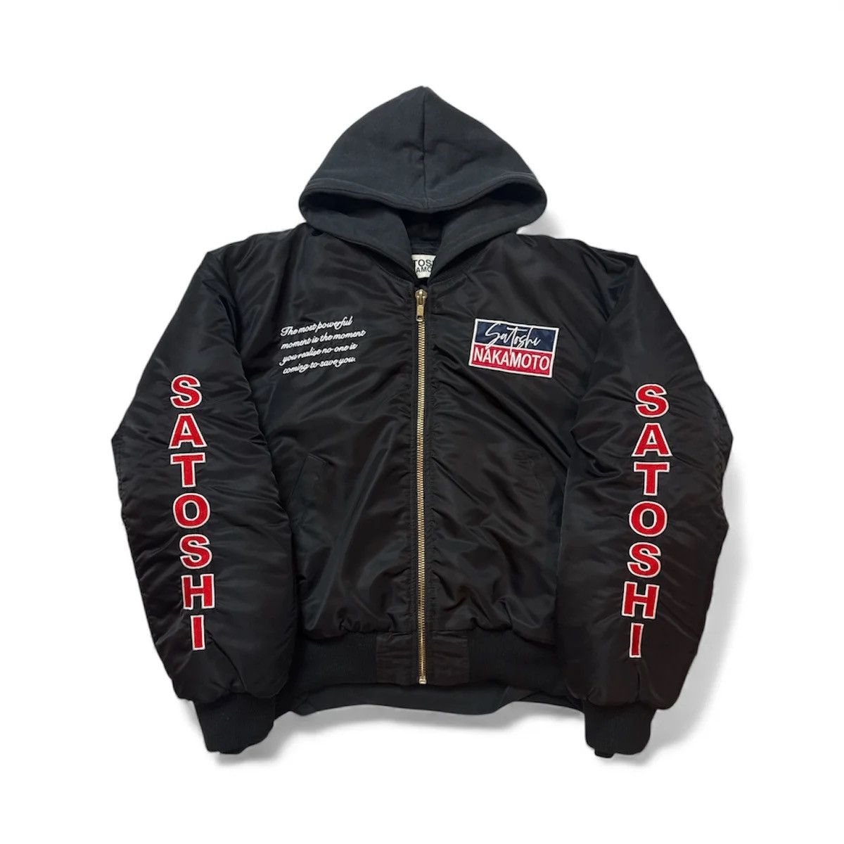 Satoshi Nakamoto OFF-ROAD HOODED BOMBER JACKET Size US XXL / EU 58 / 5 - 1 Thumbnail