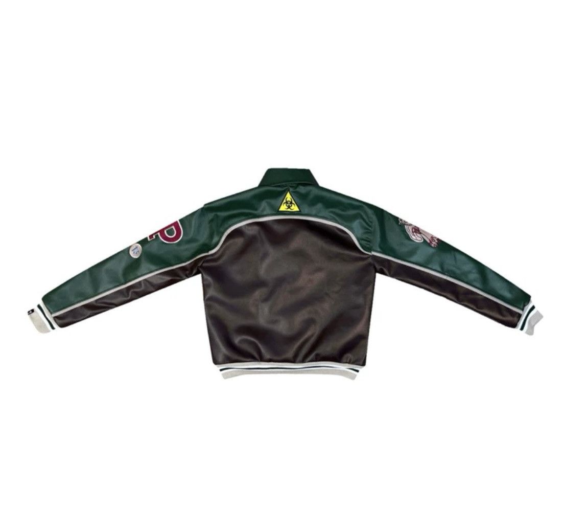 Other Leather bomber jacket griz leather jacket streetwear Size US L / EU 52-54 / 3 - 3 Thumbnail