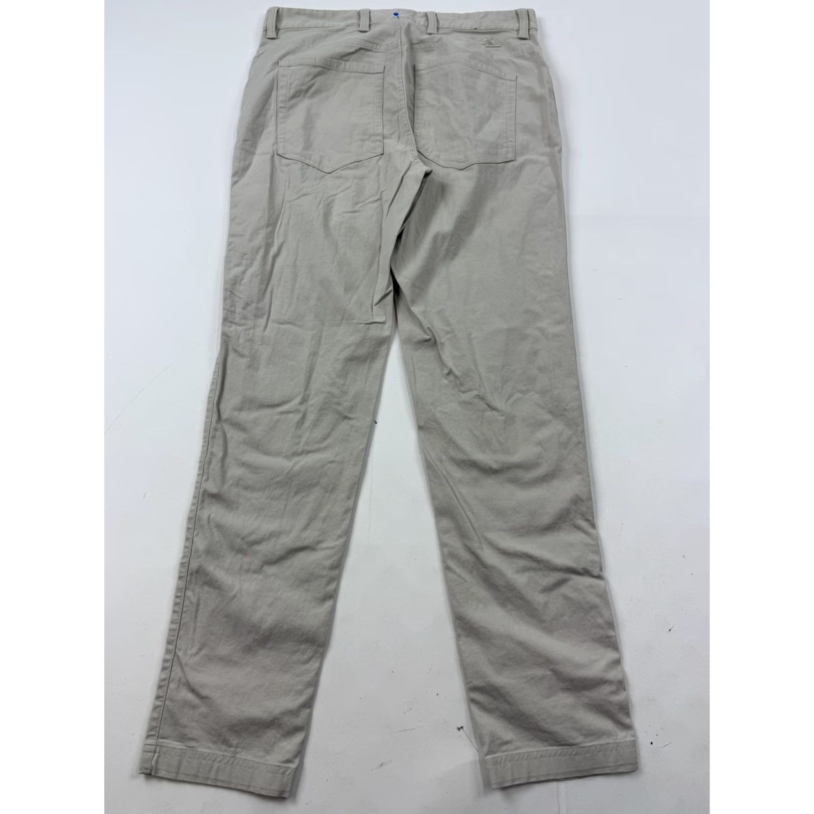 Adidas Adidas Pants Mens 30x30 Beige Chino Regular Fit Stretch Microfiber Casual Size US 30 / EU 46 - 6 Thumbnail