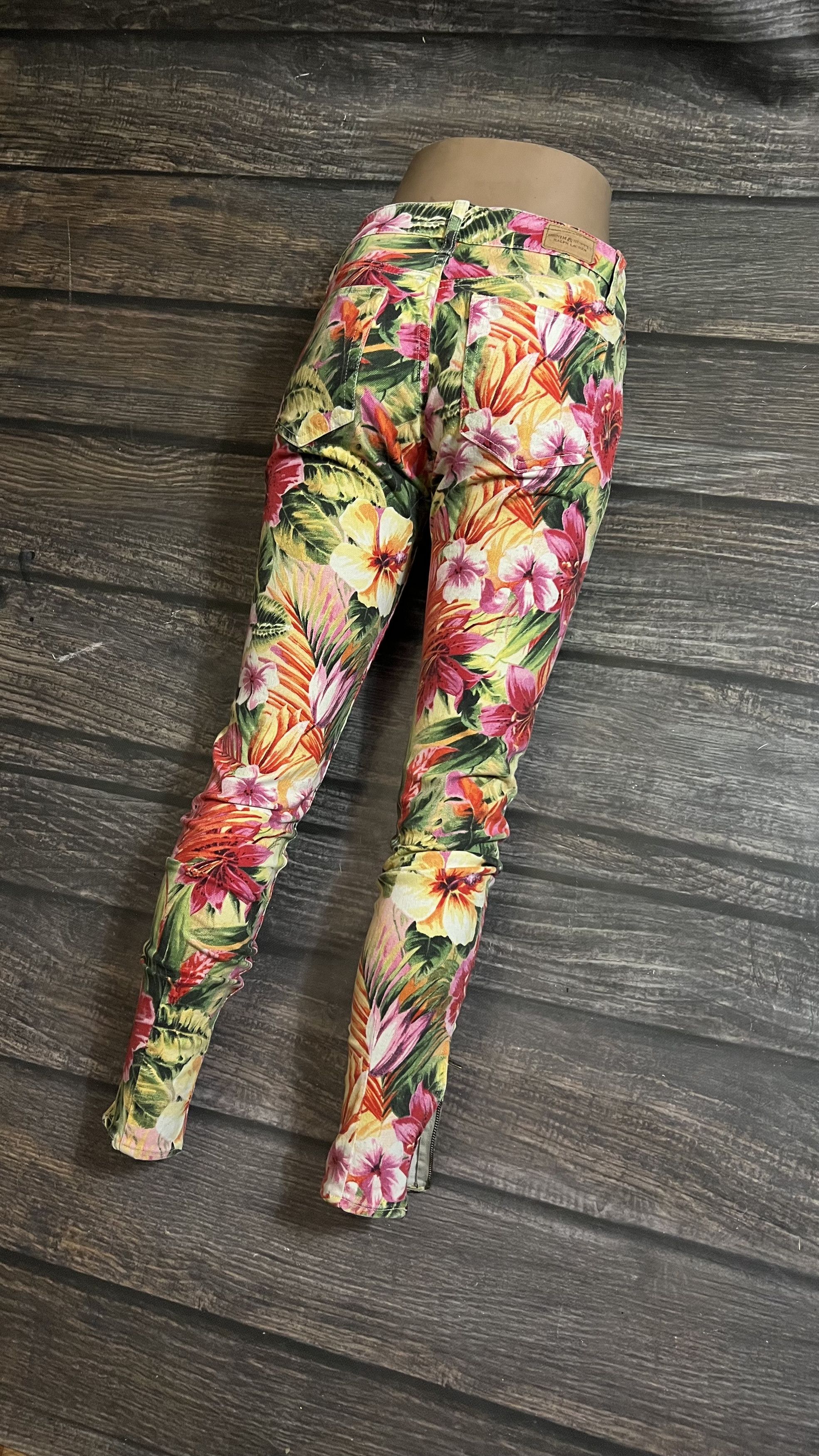 Denim & Supply Ralph Lauren Denim & Supply Ralph Lauren Flowers Pants Vintage y2k Size 26" / US 2 / IT 38 - 7 Thumbnail