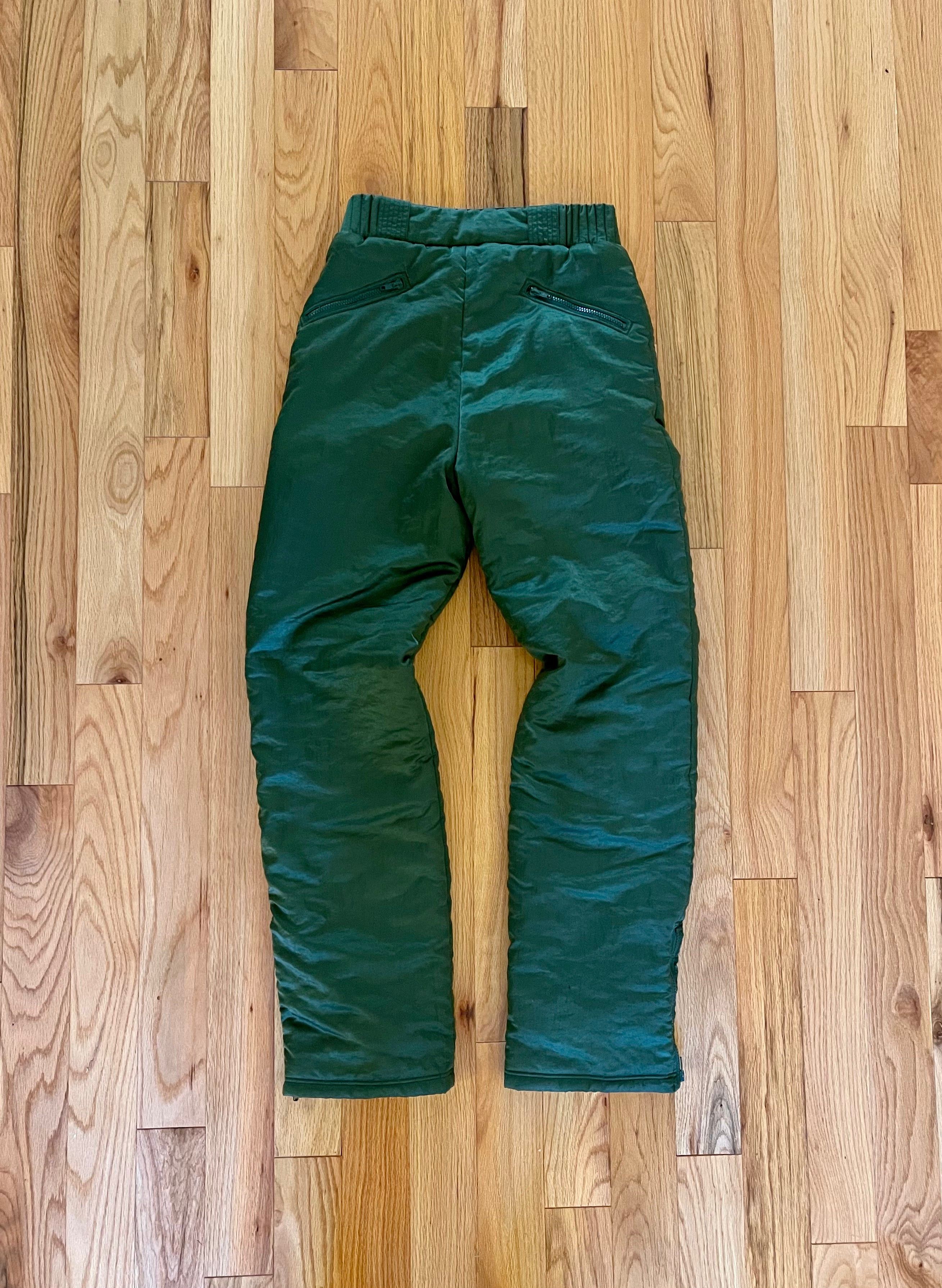 Gucci 1980’s Gucci Seafoam Green Snow Pants Size US 29 - 4 Thumbnail